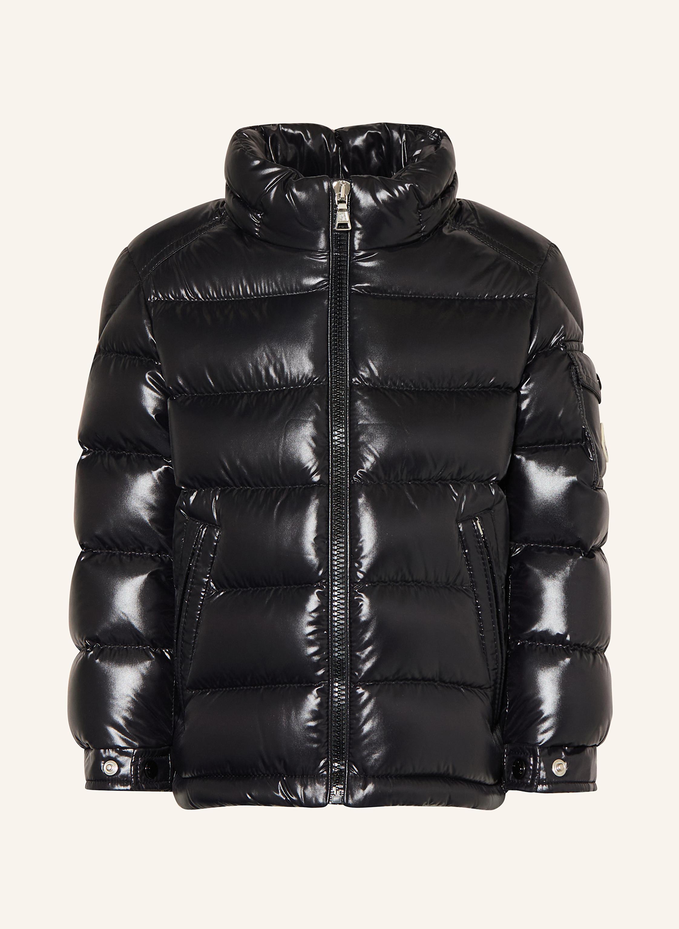 Thumbnail - Moncler Enfant Steppjacke Maya schwarz