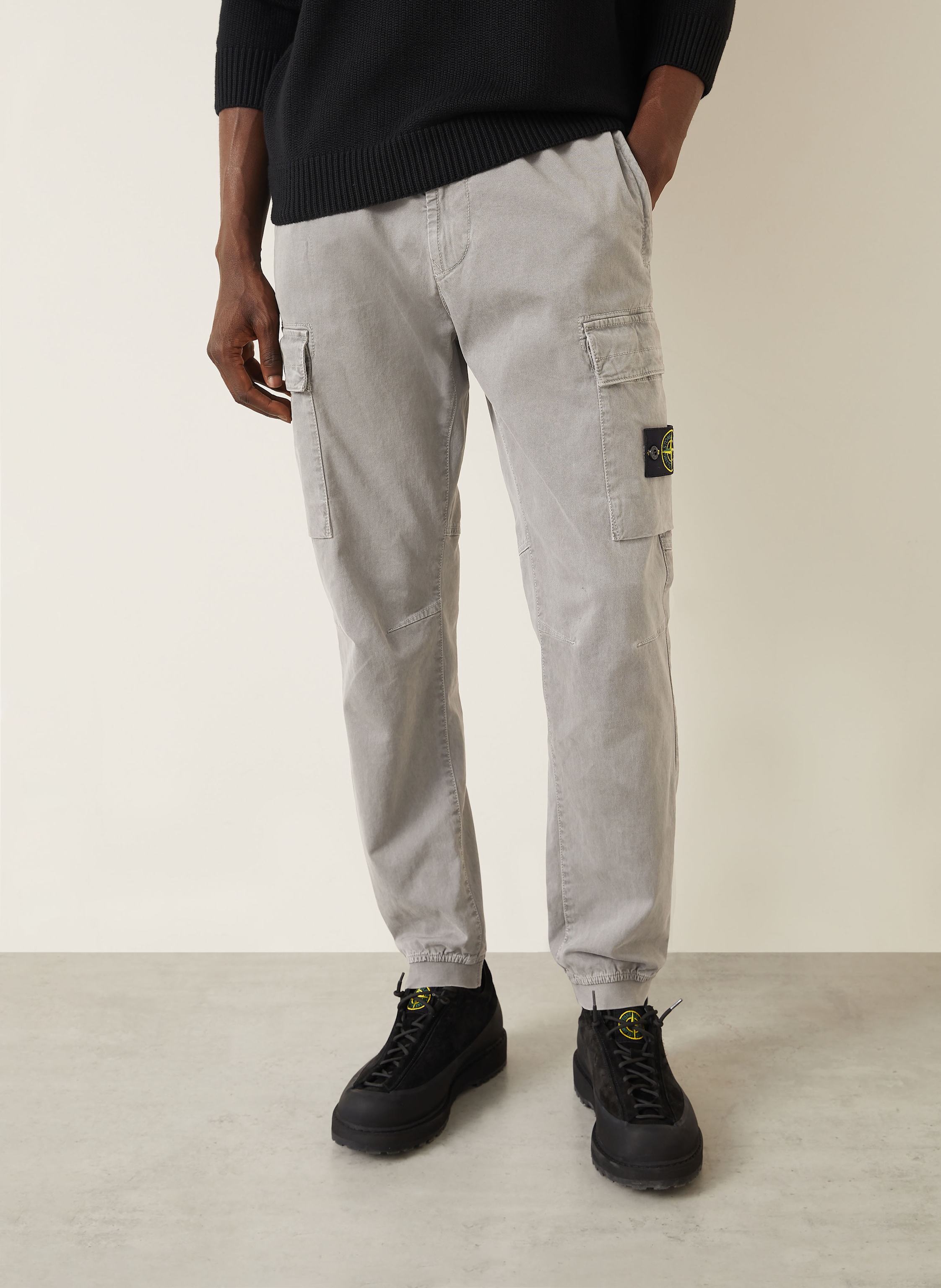 Thumbnail - Stone Island Cargohose grau