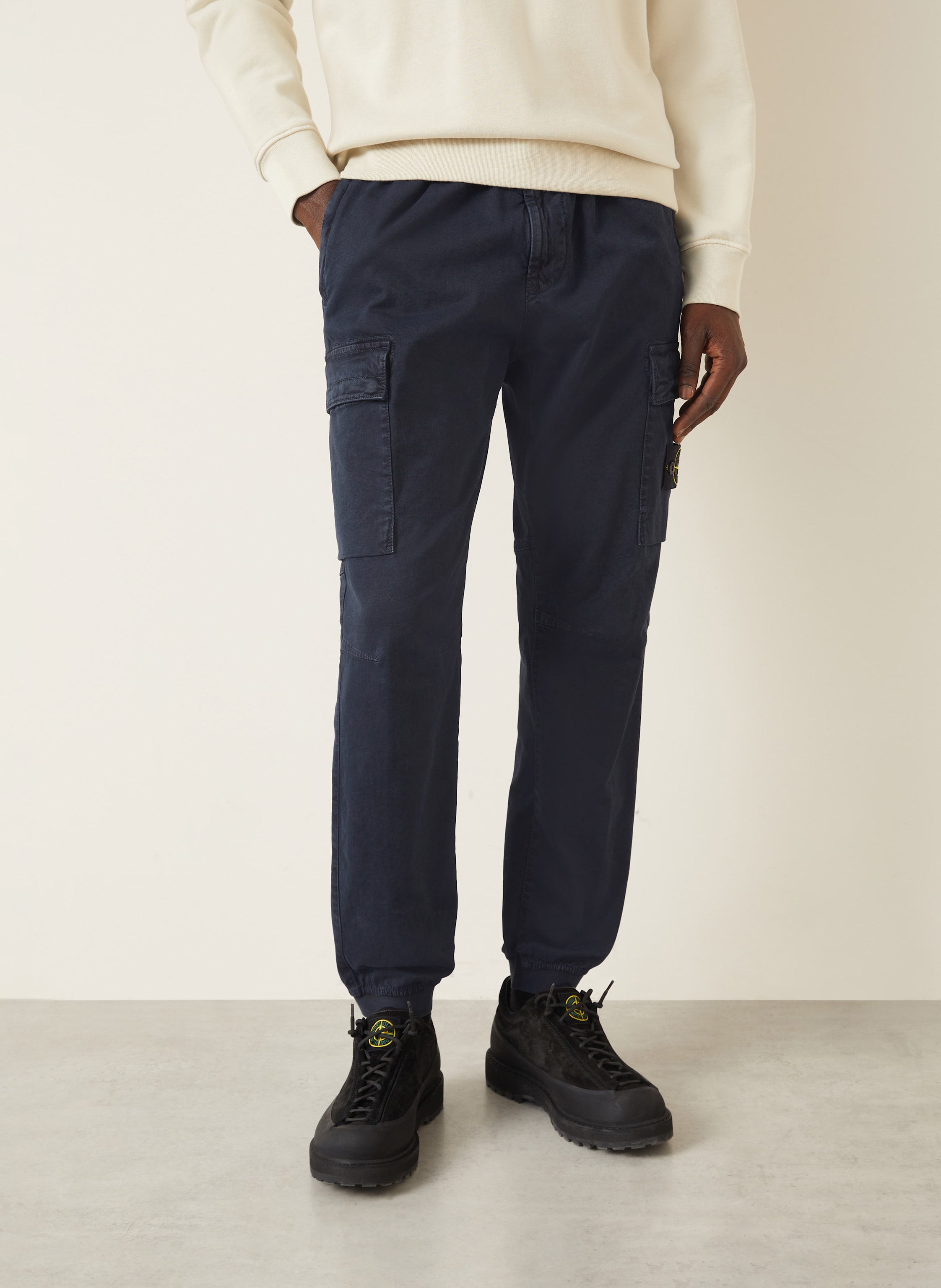 Thumbnail - Stone Island Cargohose blau