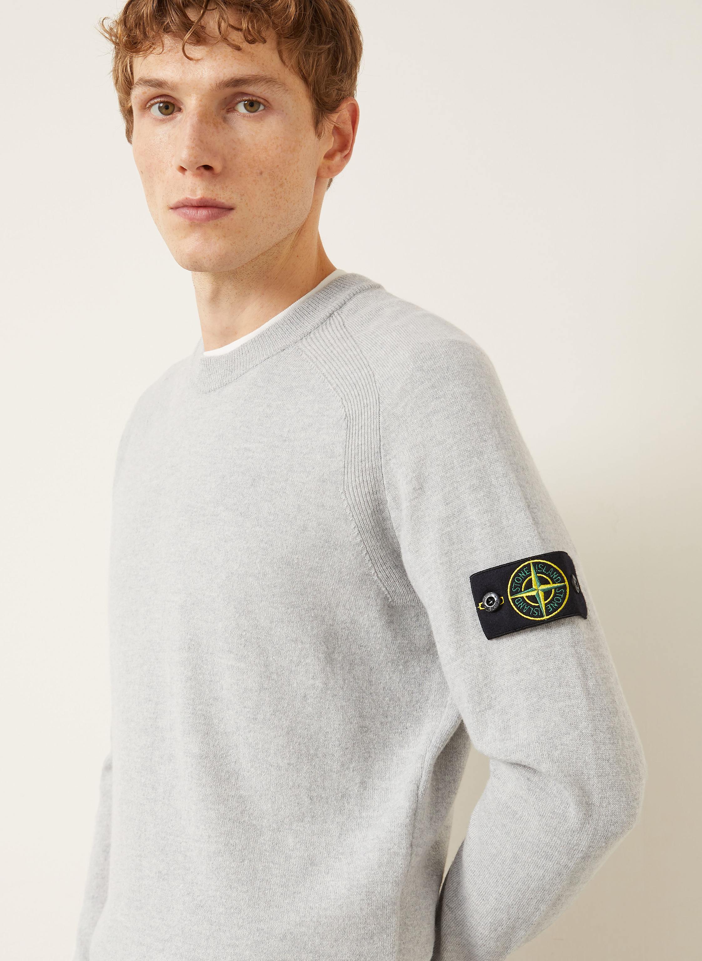 Thumbnail - Stone Island Pullover grau
