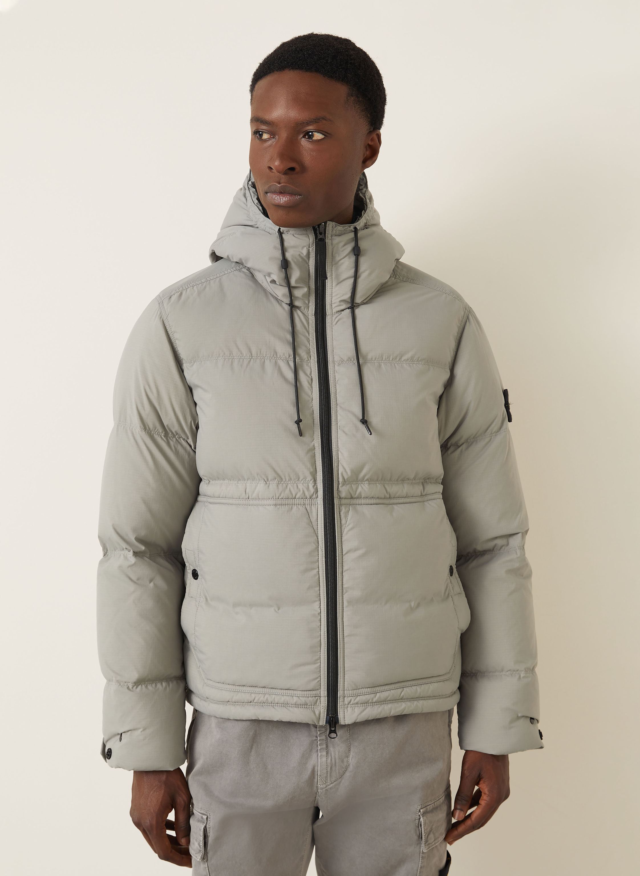 Thumbnail - Stone Island Daunenjacke grau