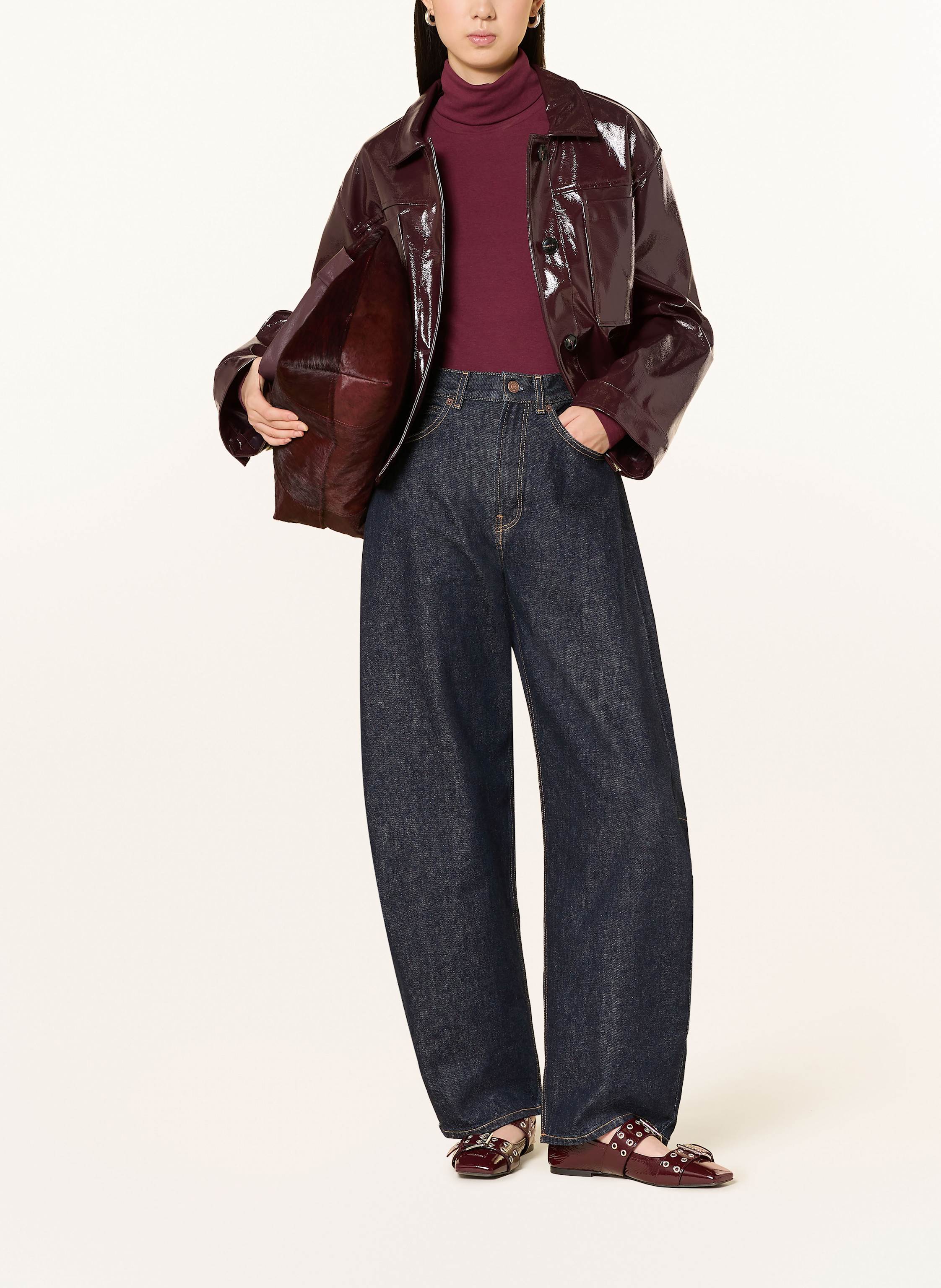 Darling Harbour Rollkragenshirt rot – Bild 2