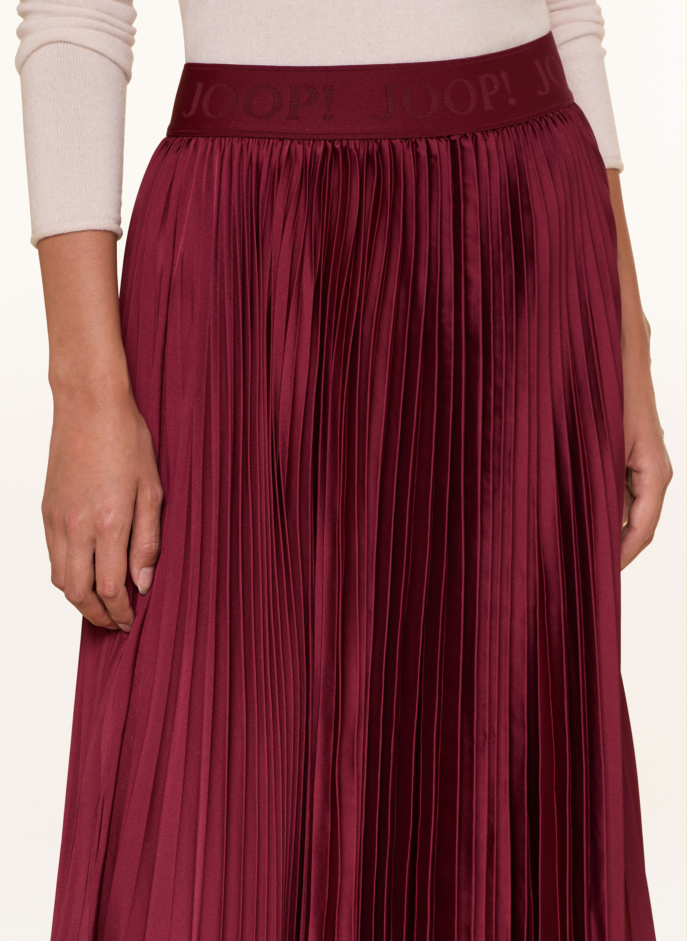 Thumbnail - Joop! Plisseerock Salma rot