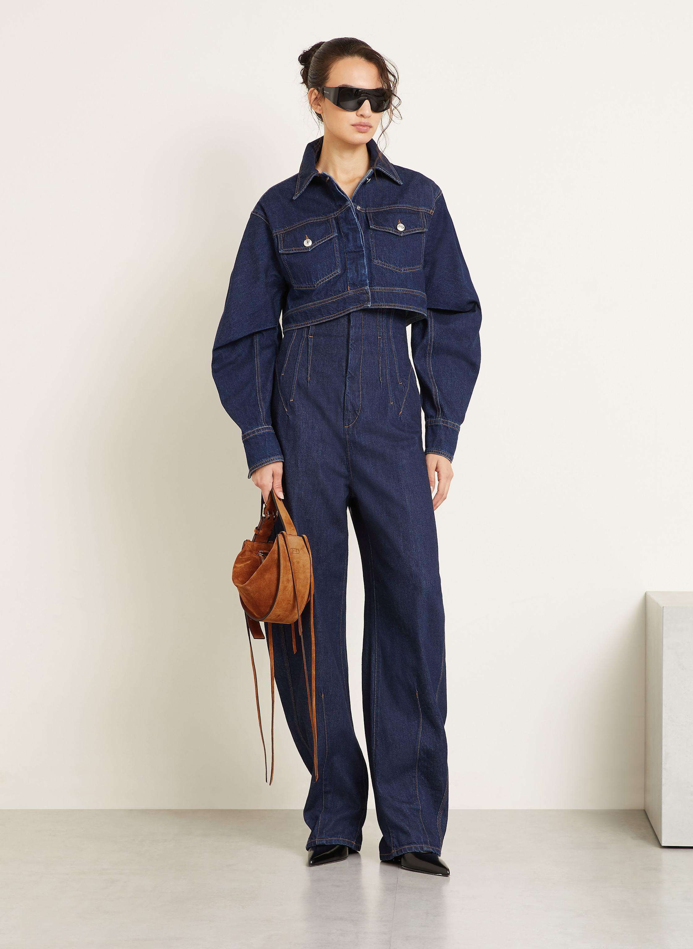 Thumbnail - Radica Studio Schultertasche Amaca Mini braun