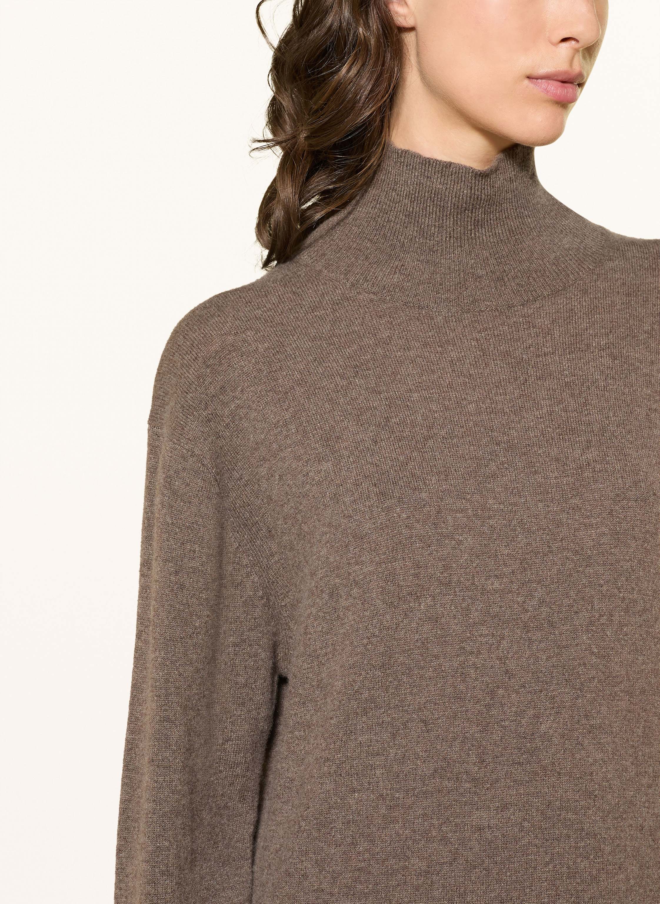 Thumbnail - Ftc Cashmere Strickkleid Aus Cashmere braun