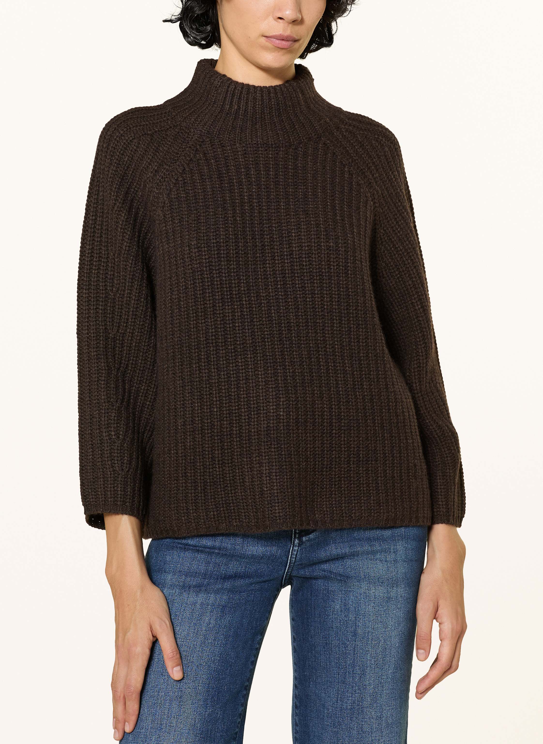 Thumbnail - Herzen's Angelegenheit Pullover Mit Cashmere braun