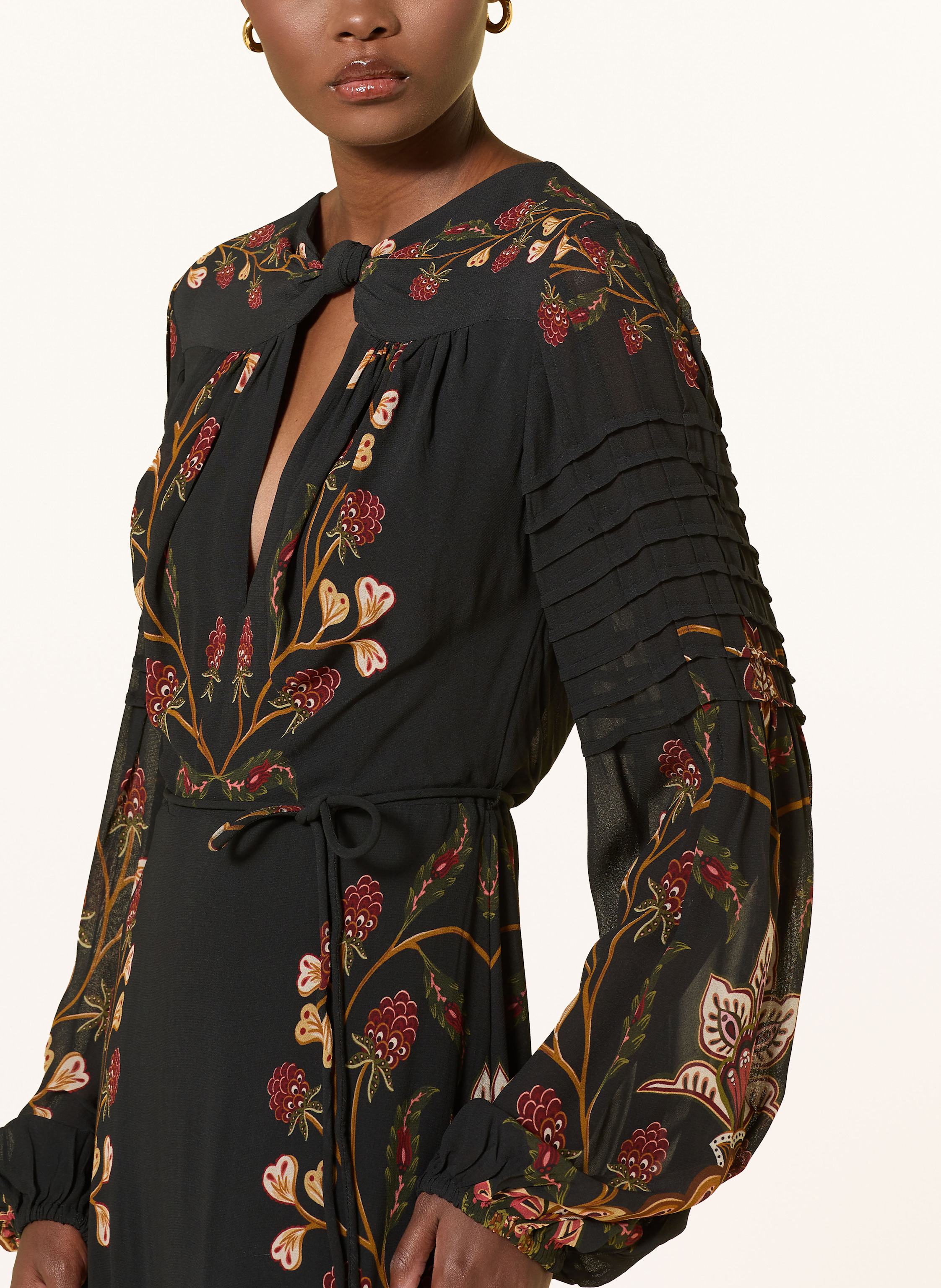 Thumbnail - Farm Rio Kleid Berry Garden schwarz