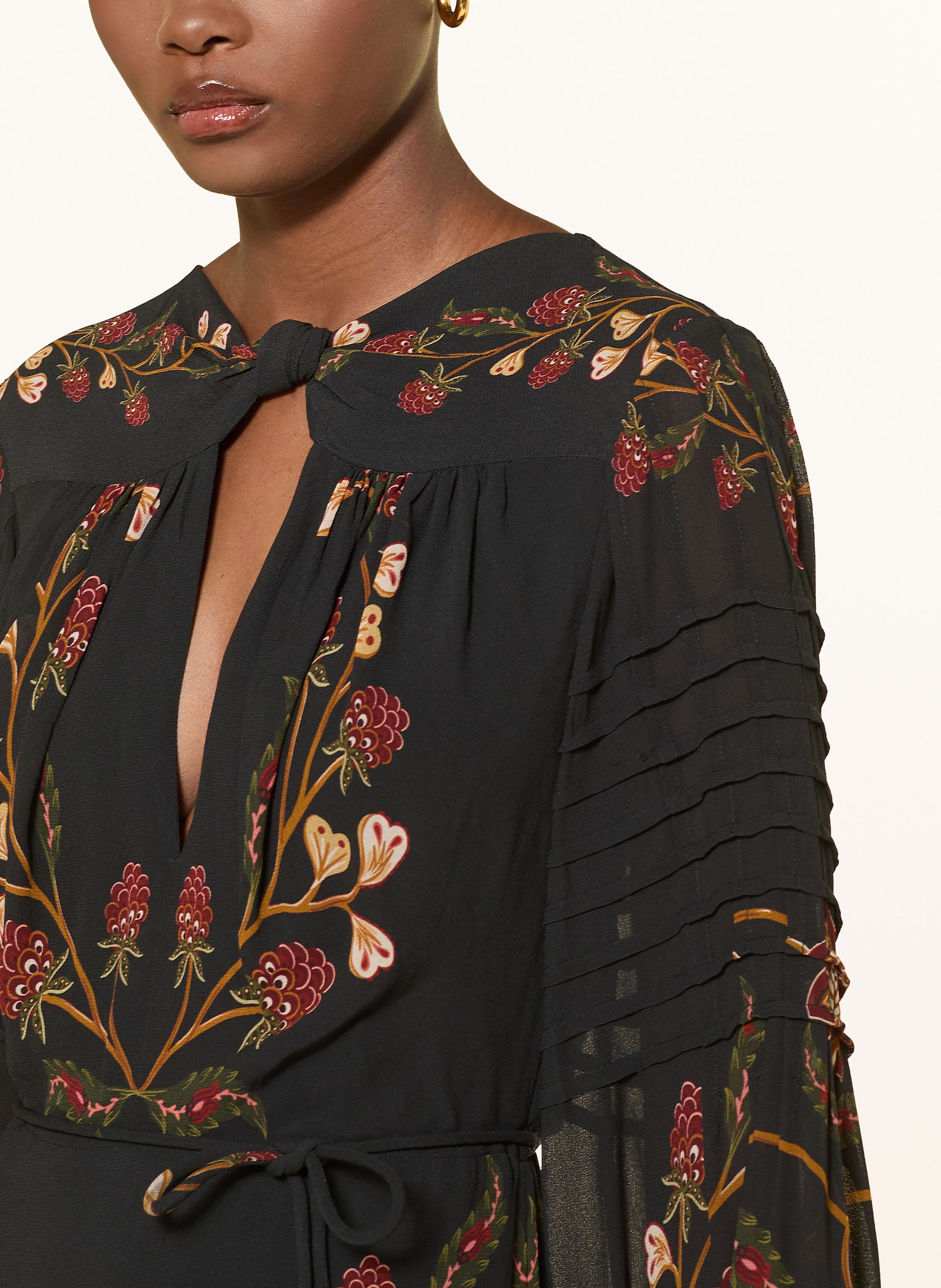 Thumbnail - Farm Rio Kleid Berry Garden schwarz