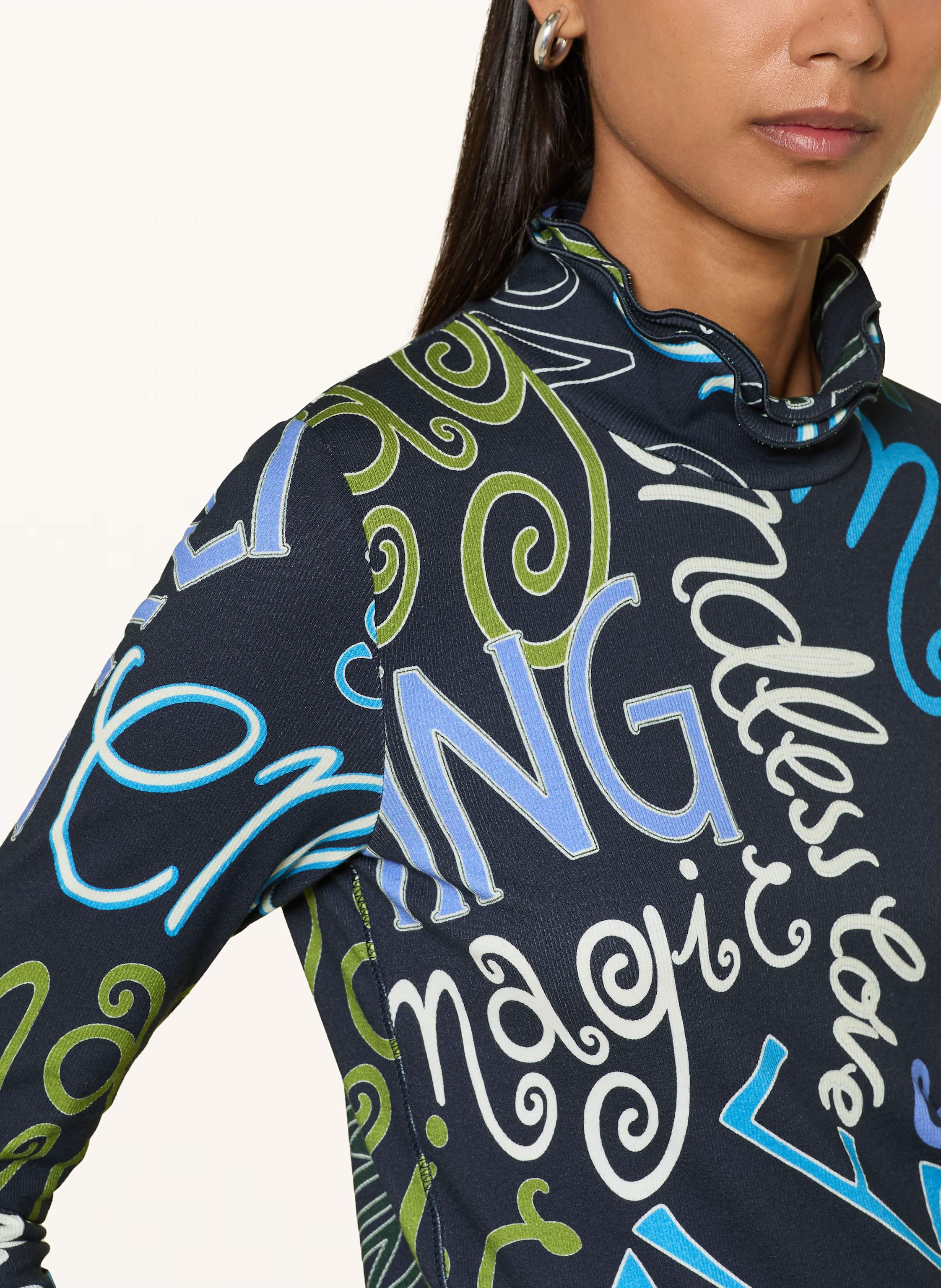 Thumbnail - Zaída Longsleeve blau