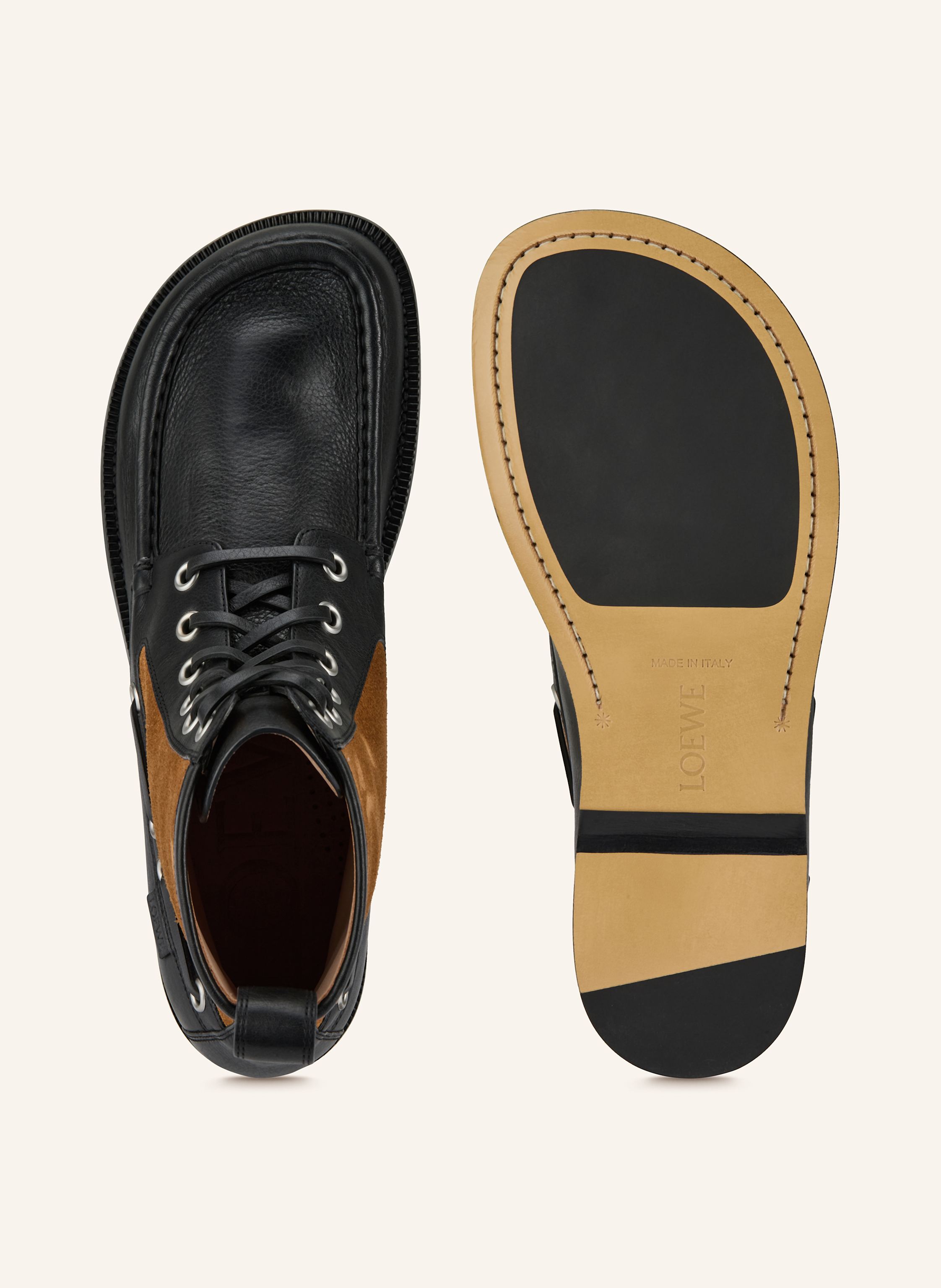 Thumbnail - Loewe Schnürboots Campo schwarz