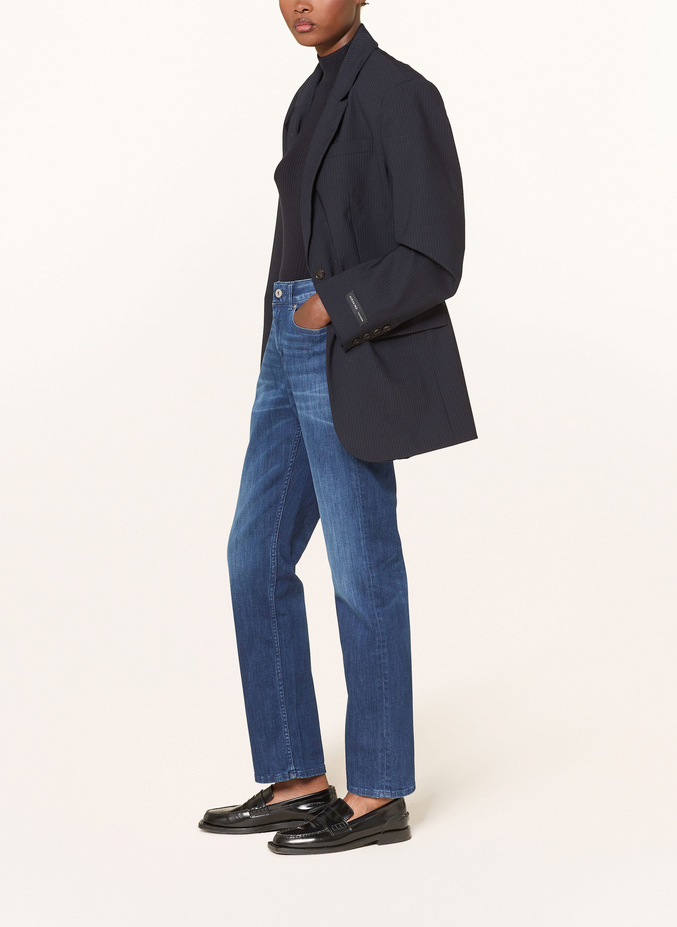 Thumbnail - Ag Jeans Mom Jeans Fiance blau