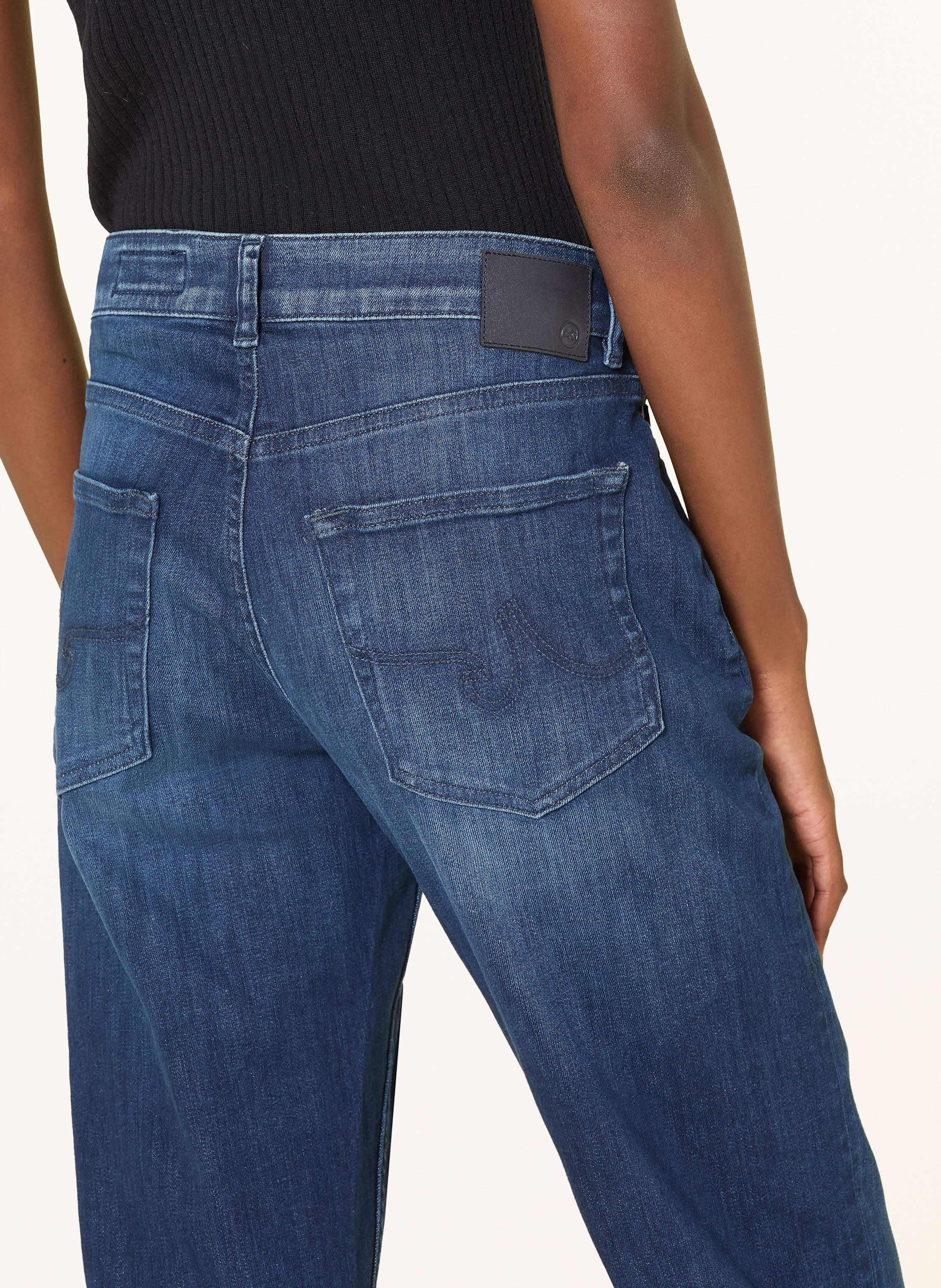 Thumbnail - Ag Jeans Mom Jeans Fiance blau