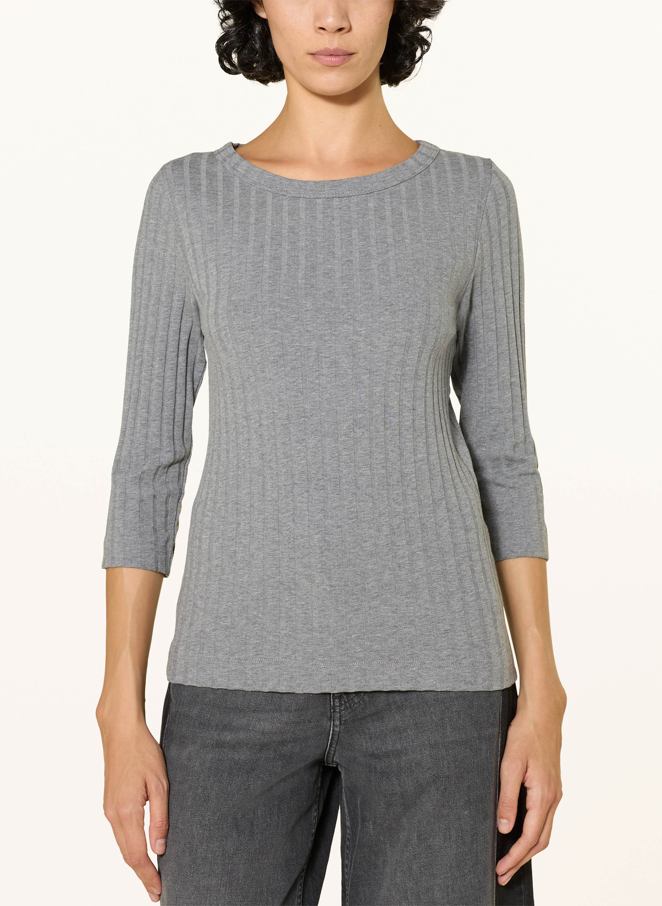 Thumbnail - Lilienfels Shirt Mit 3/4-Arm grau