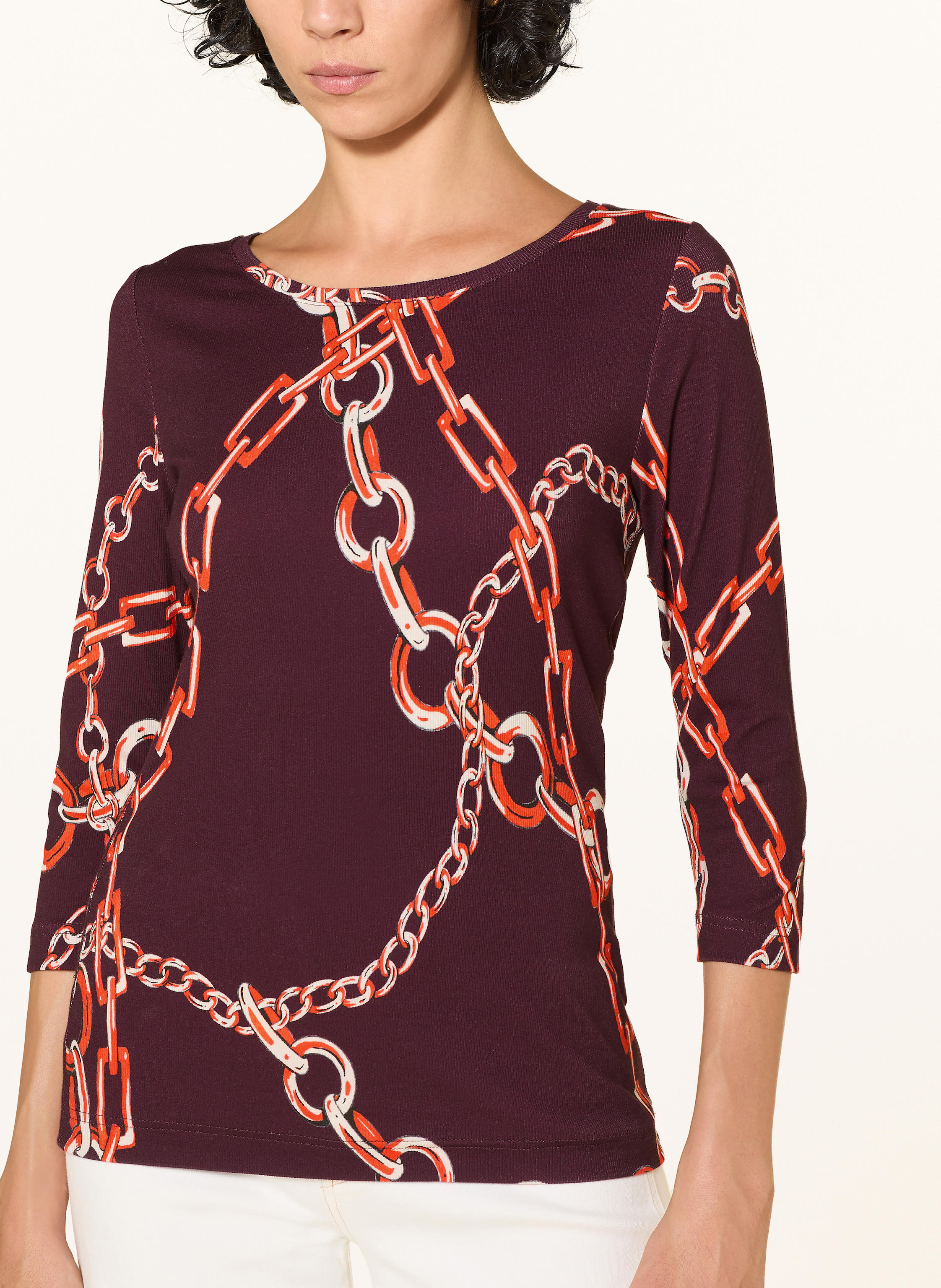 Thumbnail - Lilienfels Shirt Mit 3/4-Arm rot