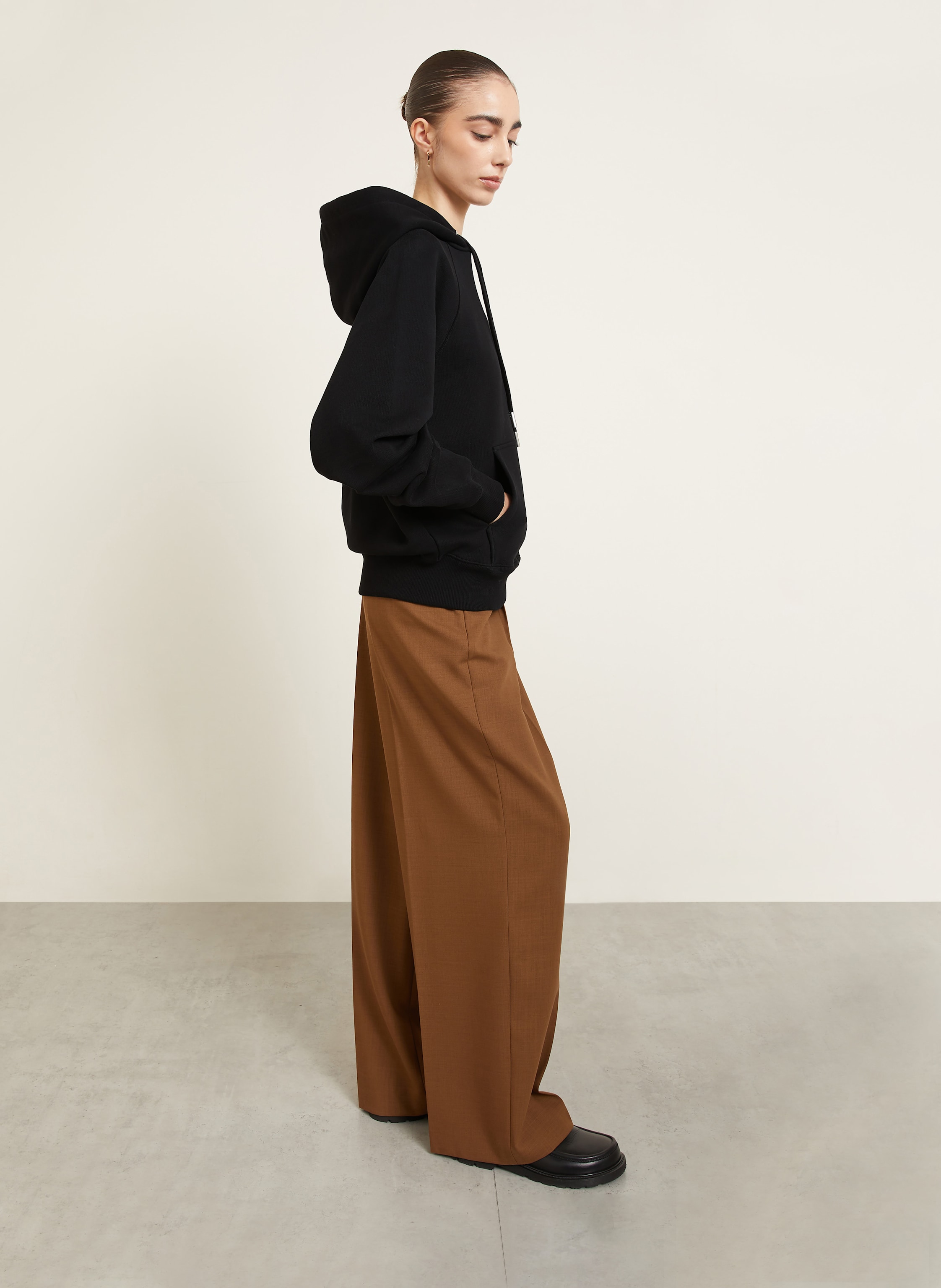 Thumbnail - Ami Paris Hoodie schwarz