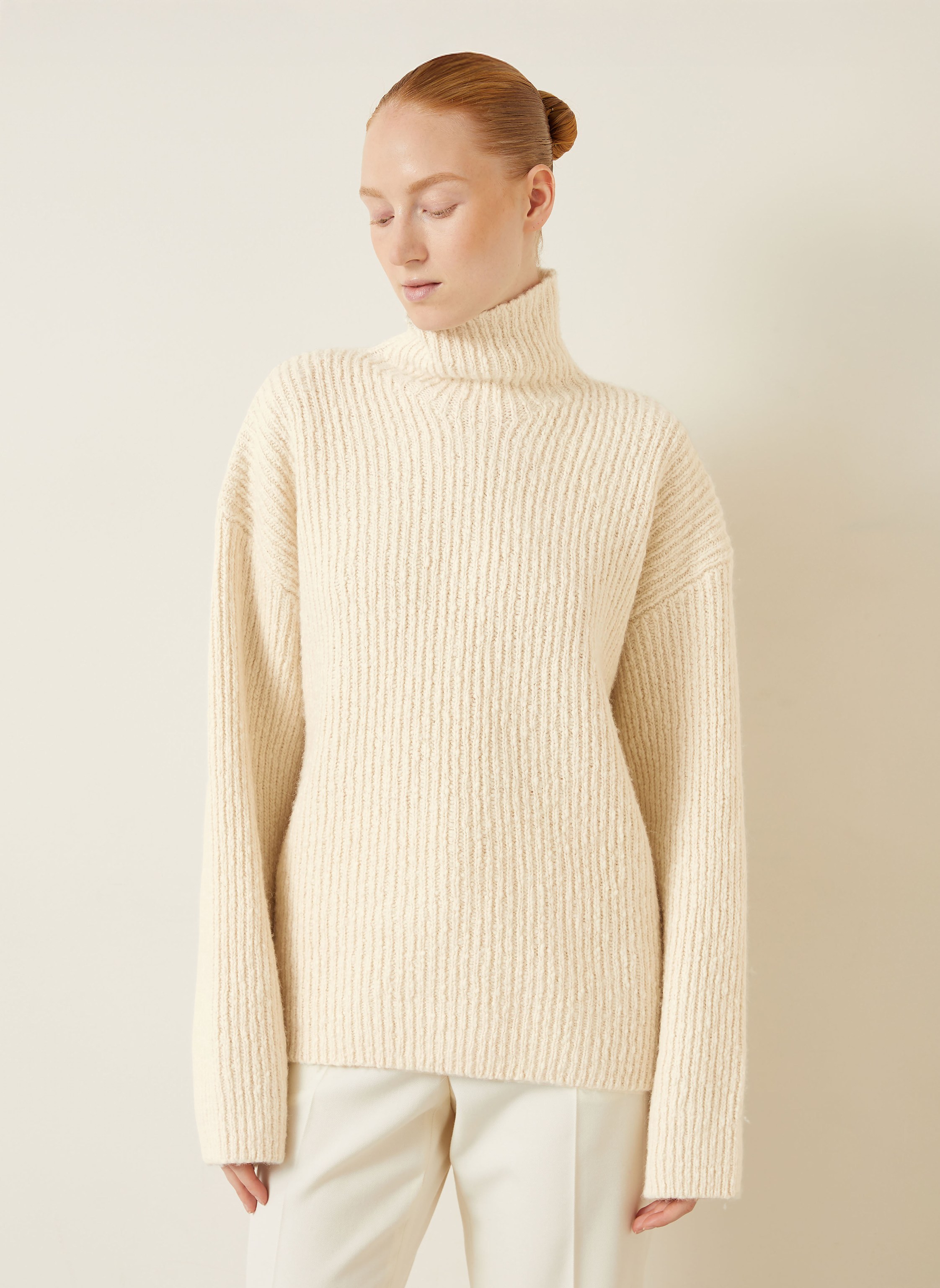 Thumbnail - Ami Paris Pullover weiss