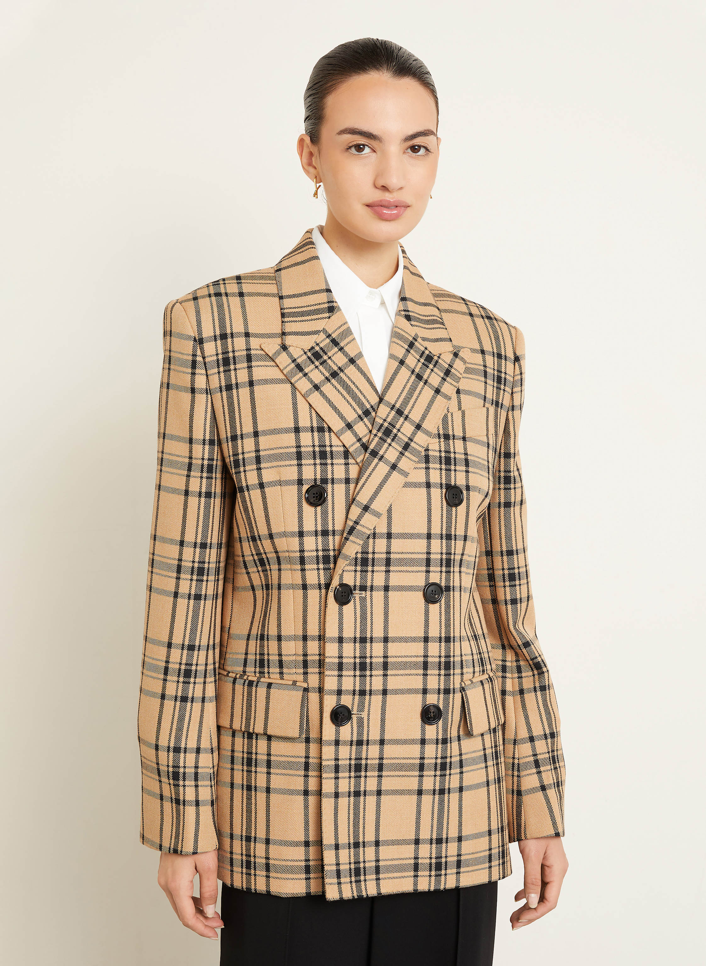 Thumbnail - Ami Paris Longblazer braun