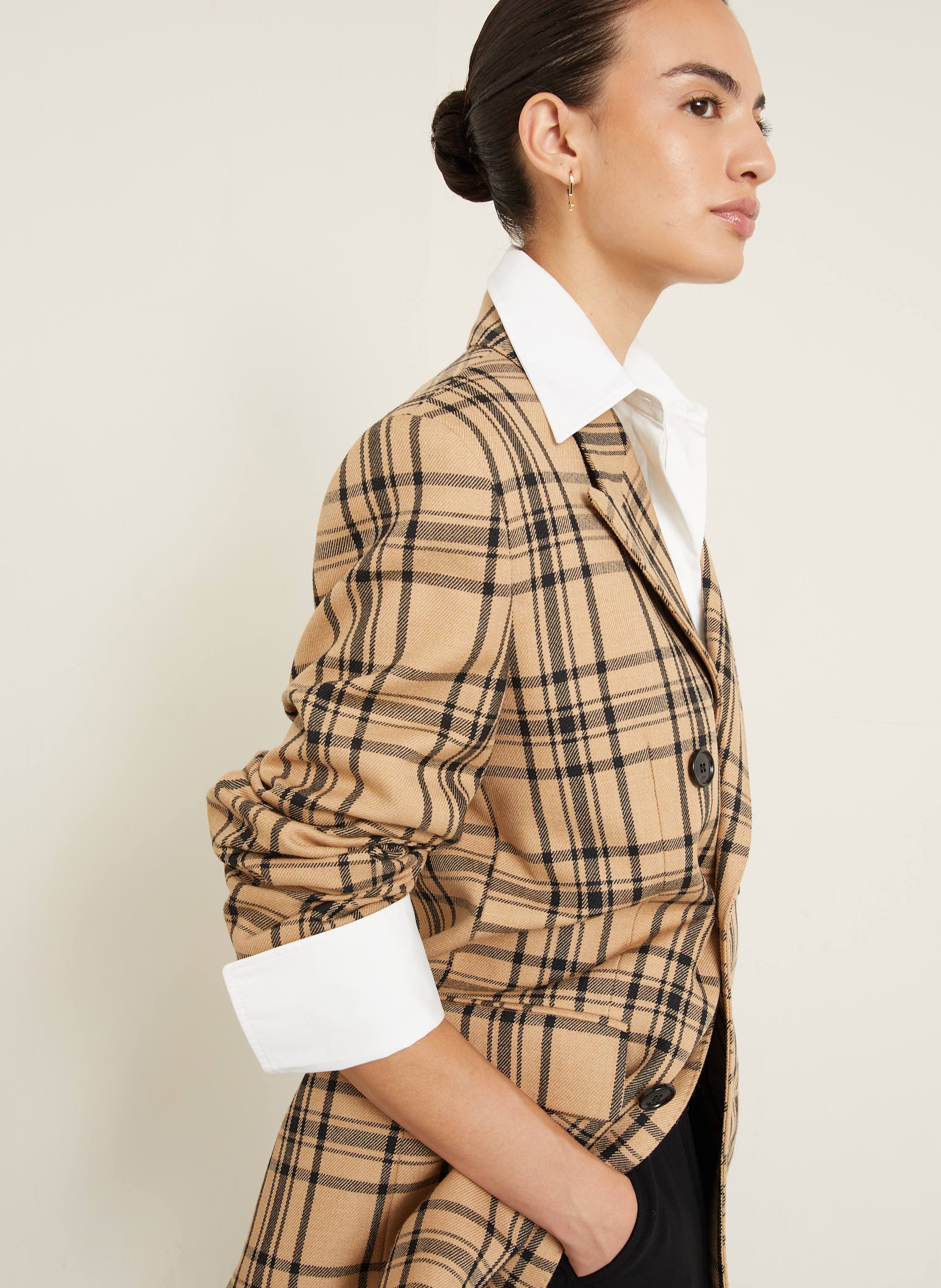 Thumbnail - Ami Paris Longblazer braun