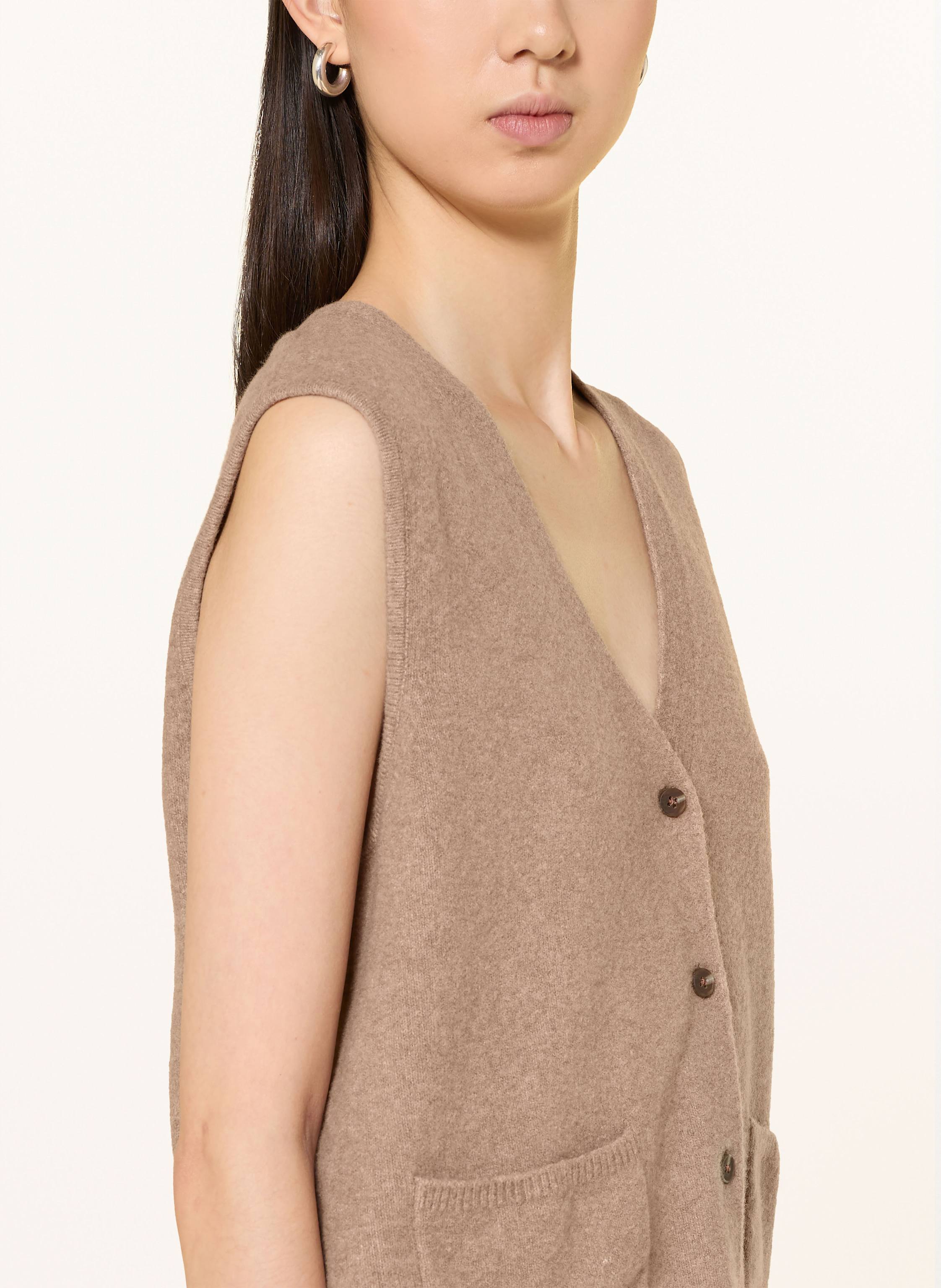 Thumbnail - Yerse Strickweste Nina braun