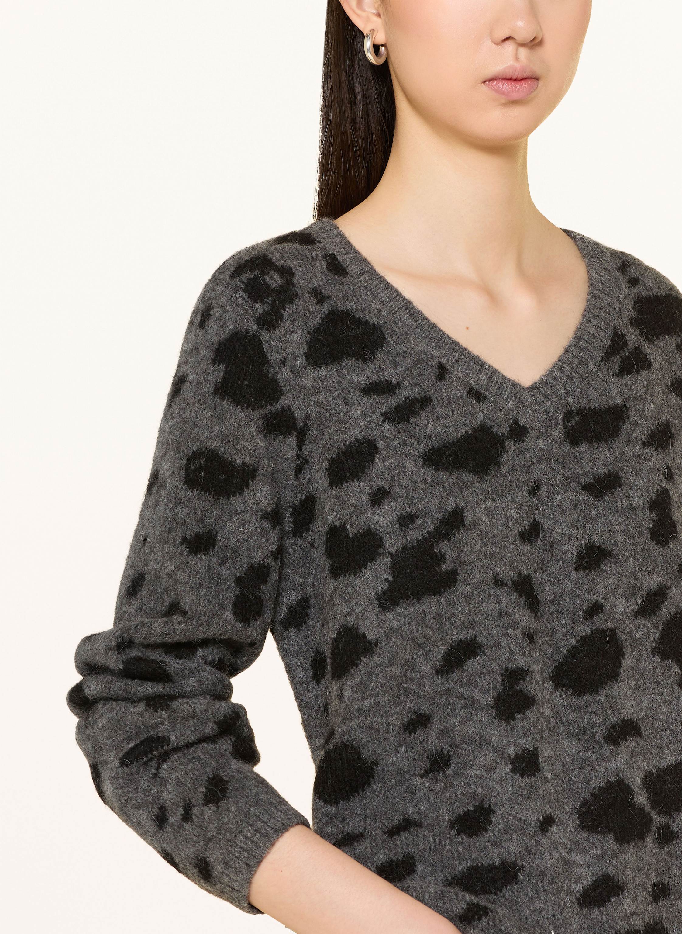 Thumbnail - Yerse Pullover Leo Mit Alpaka braun