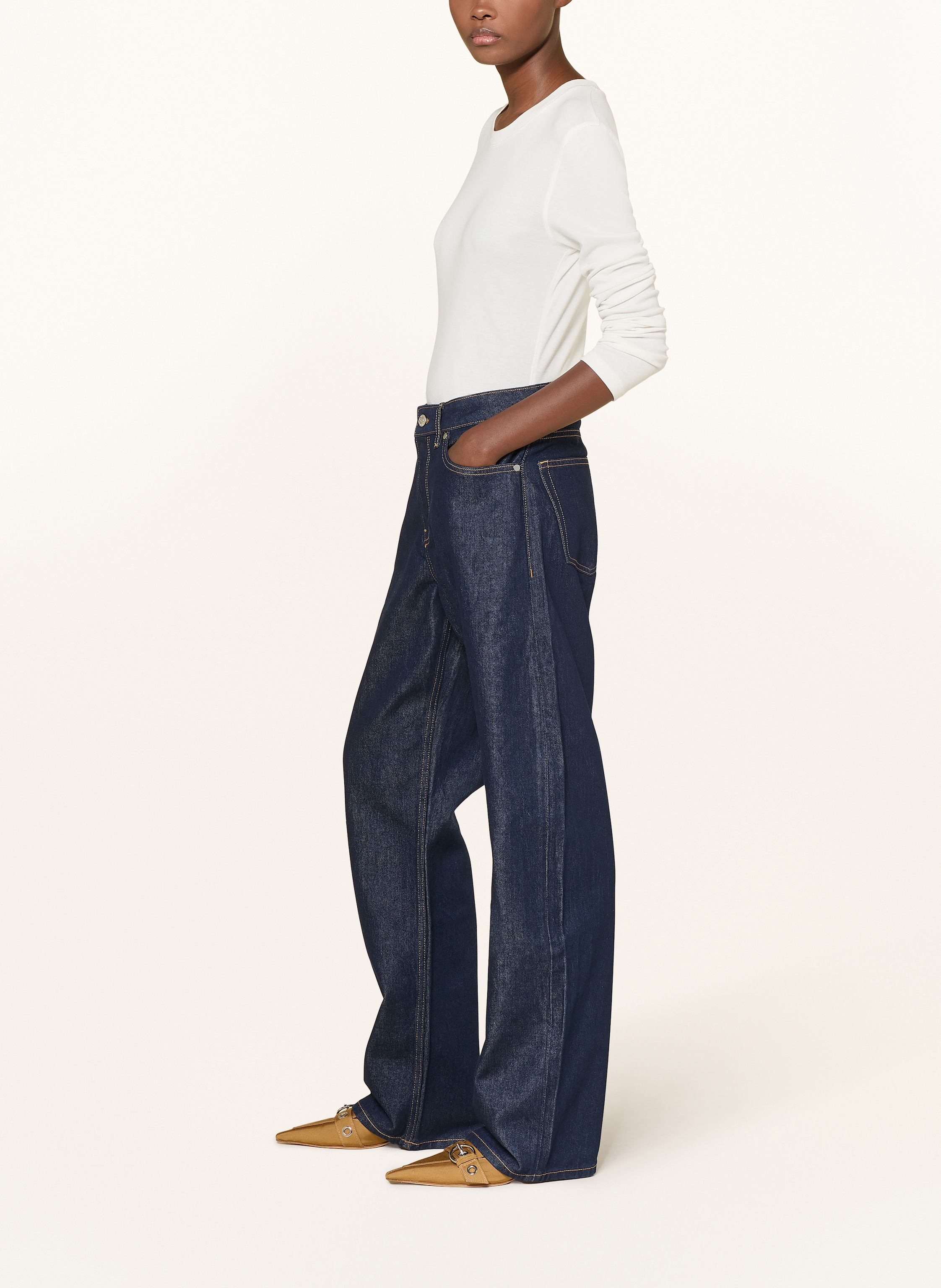 Thumbnail - Eb Denim Barrel Jeans Alida blau