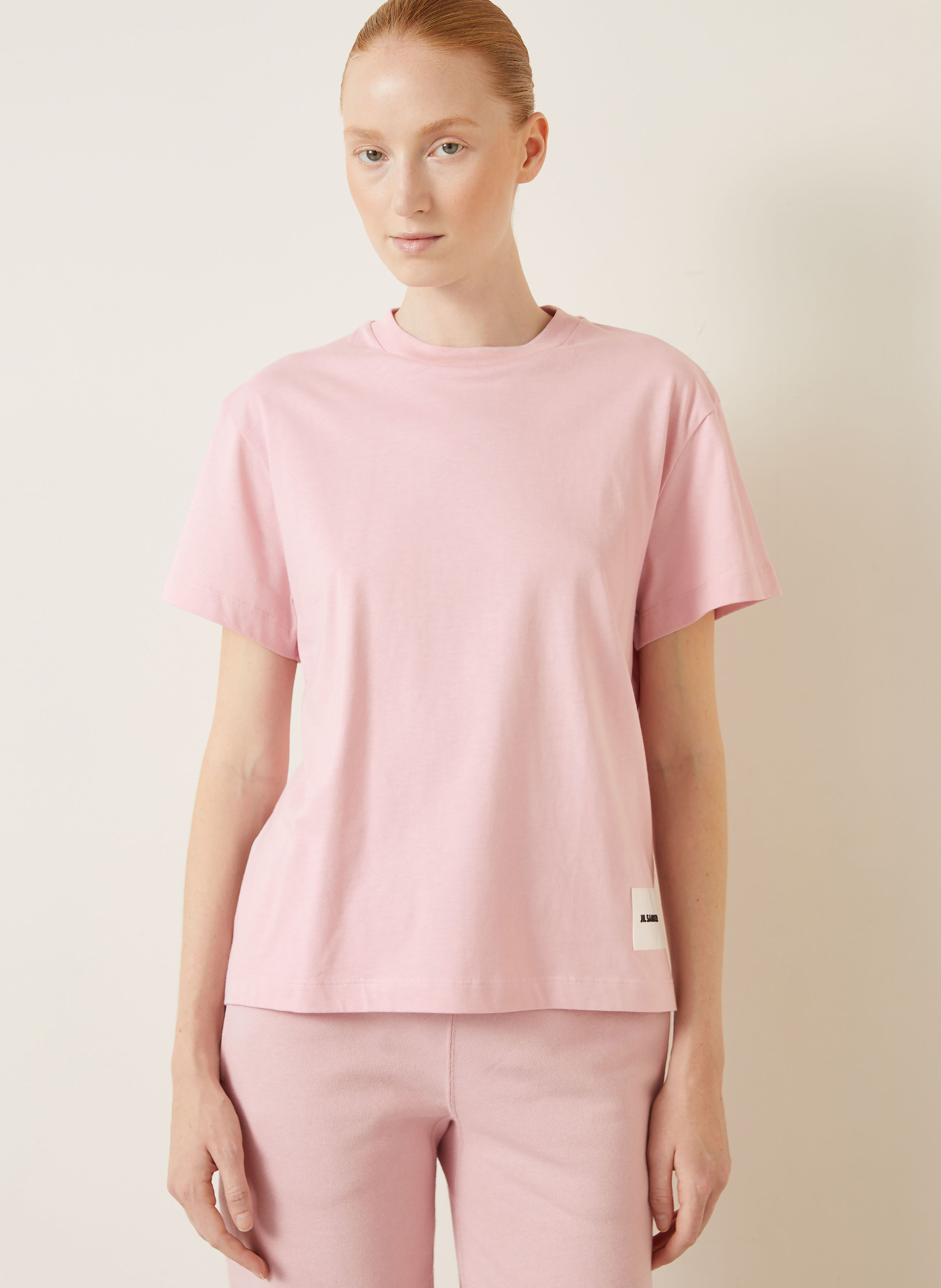 Thumbnail - Jil Sander 3er-Pack T-Shirts rosa