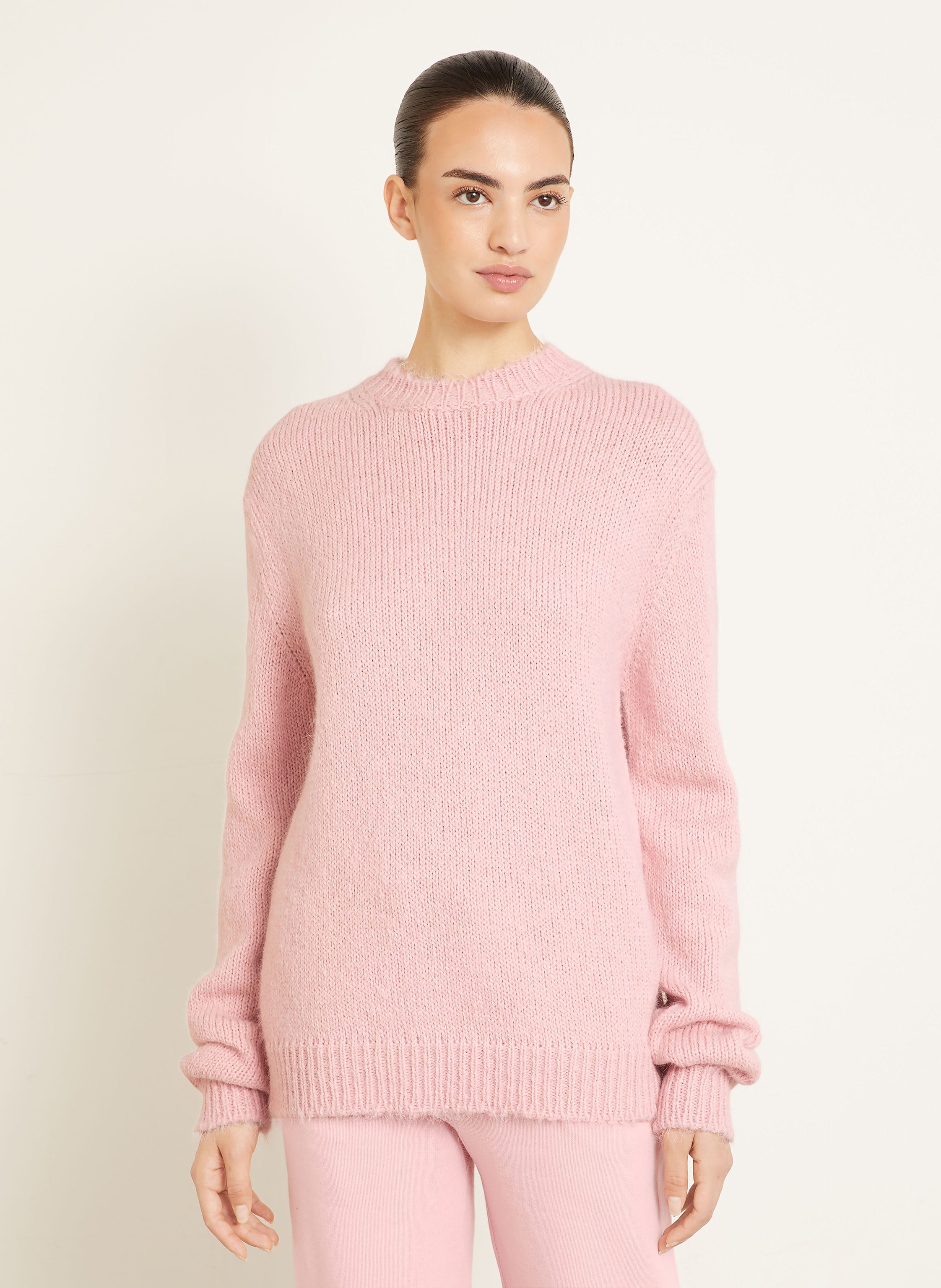 Thumbnail - Jil Sander Pullover Mit Alpaka rosa
