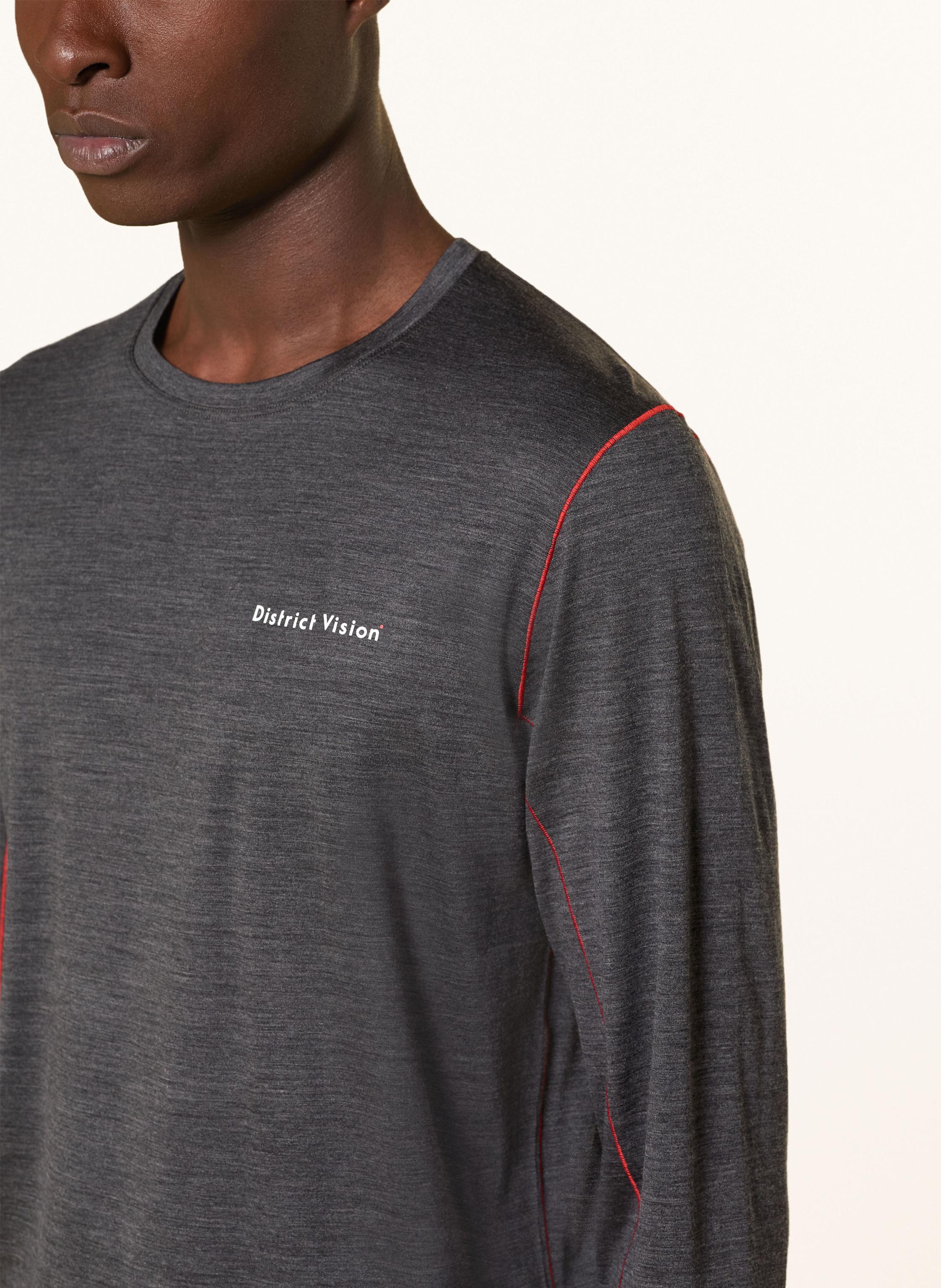 Thumbnail - District Vision Longsleeve grau