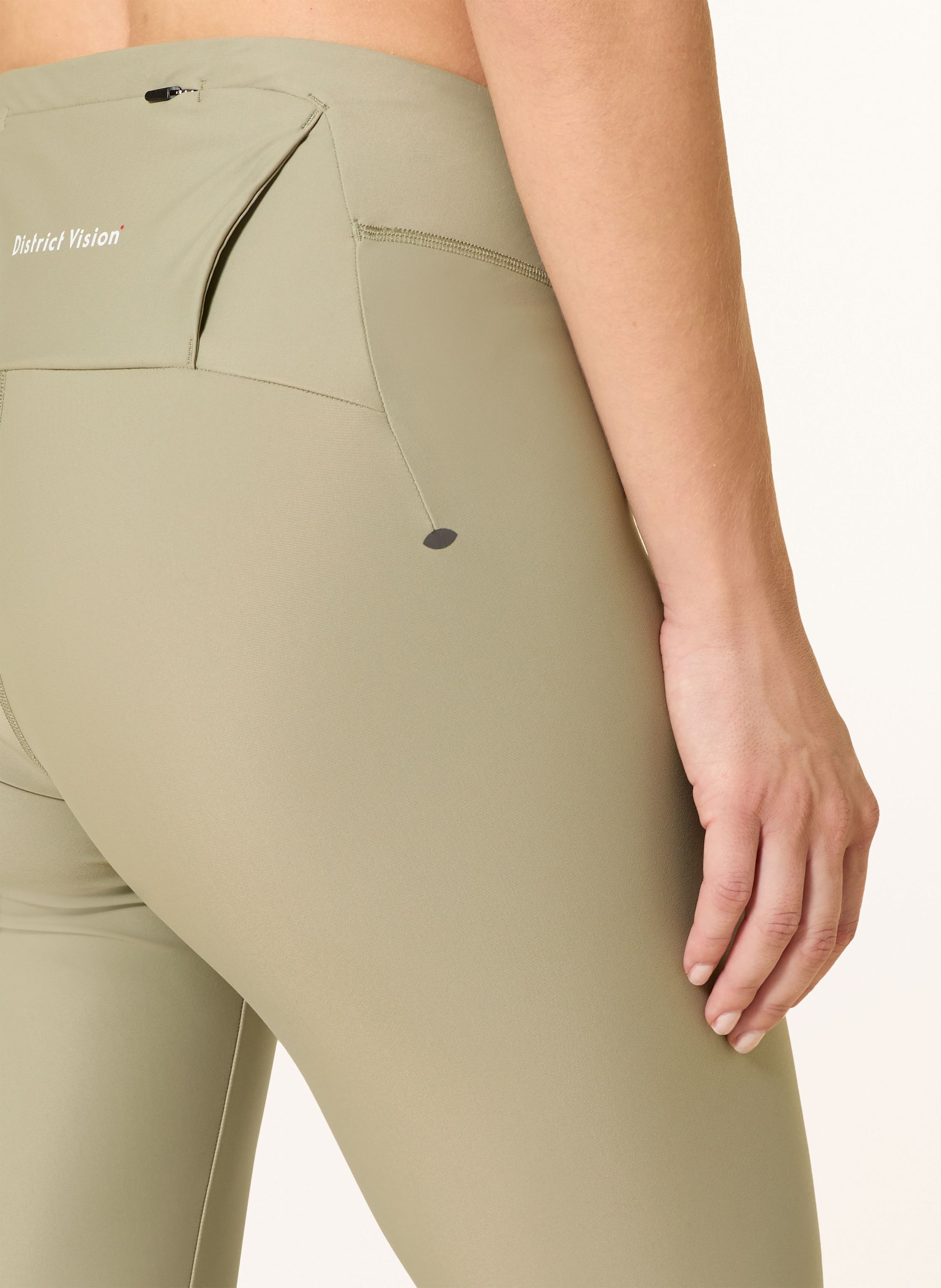 Thumbnail - District Vision Tights Pocketed Studio Long gruen