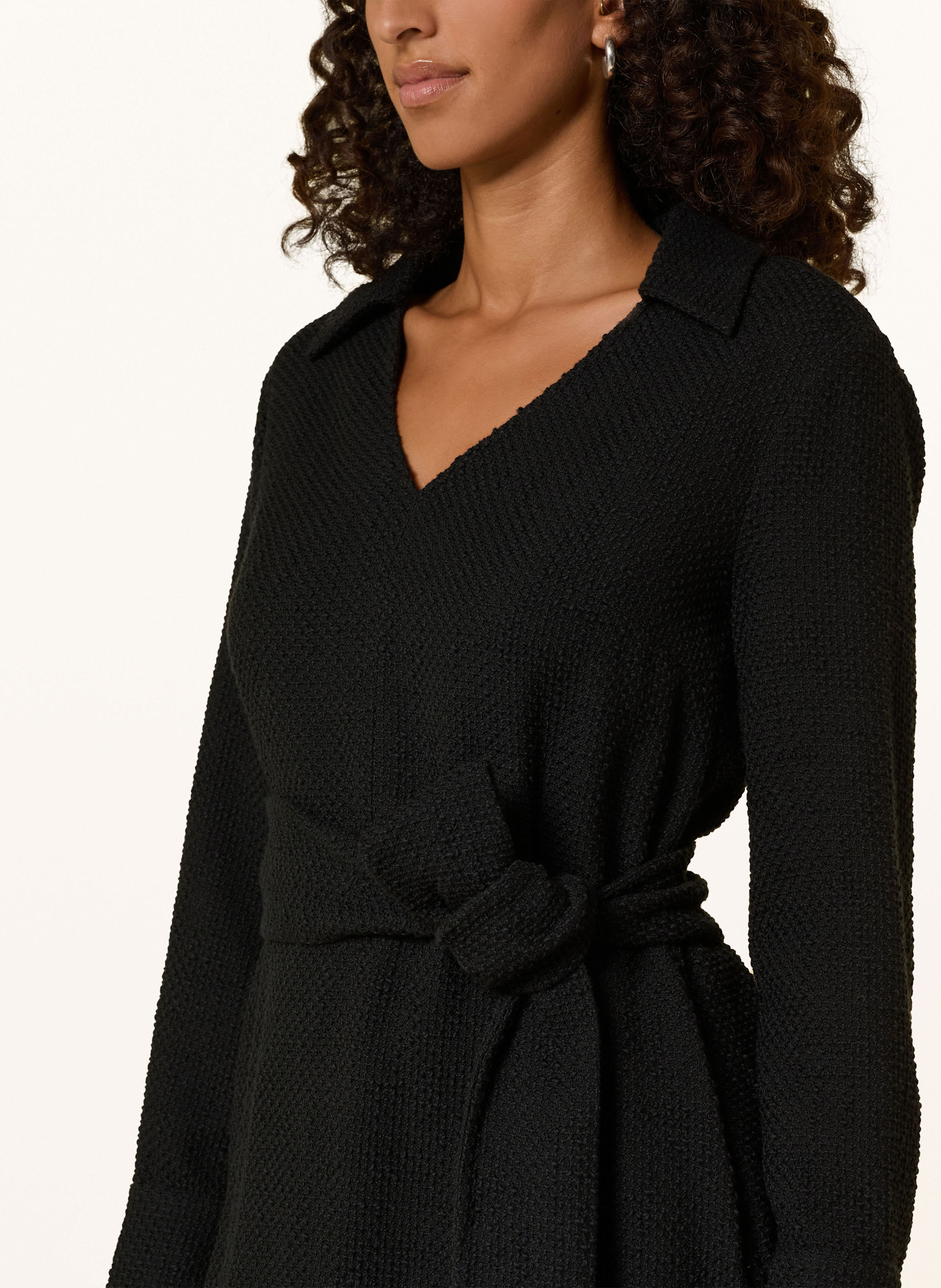 Thumbnail - More Tweed-Kleid schwarz