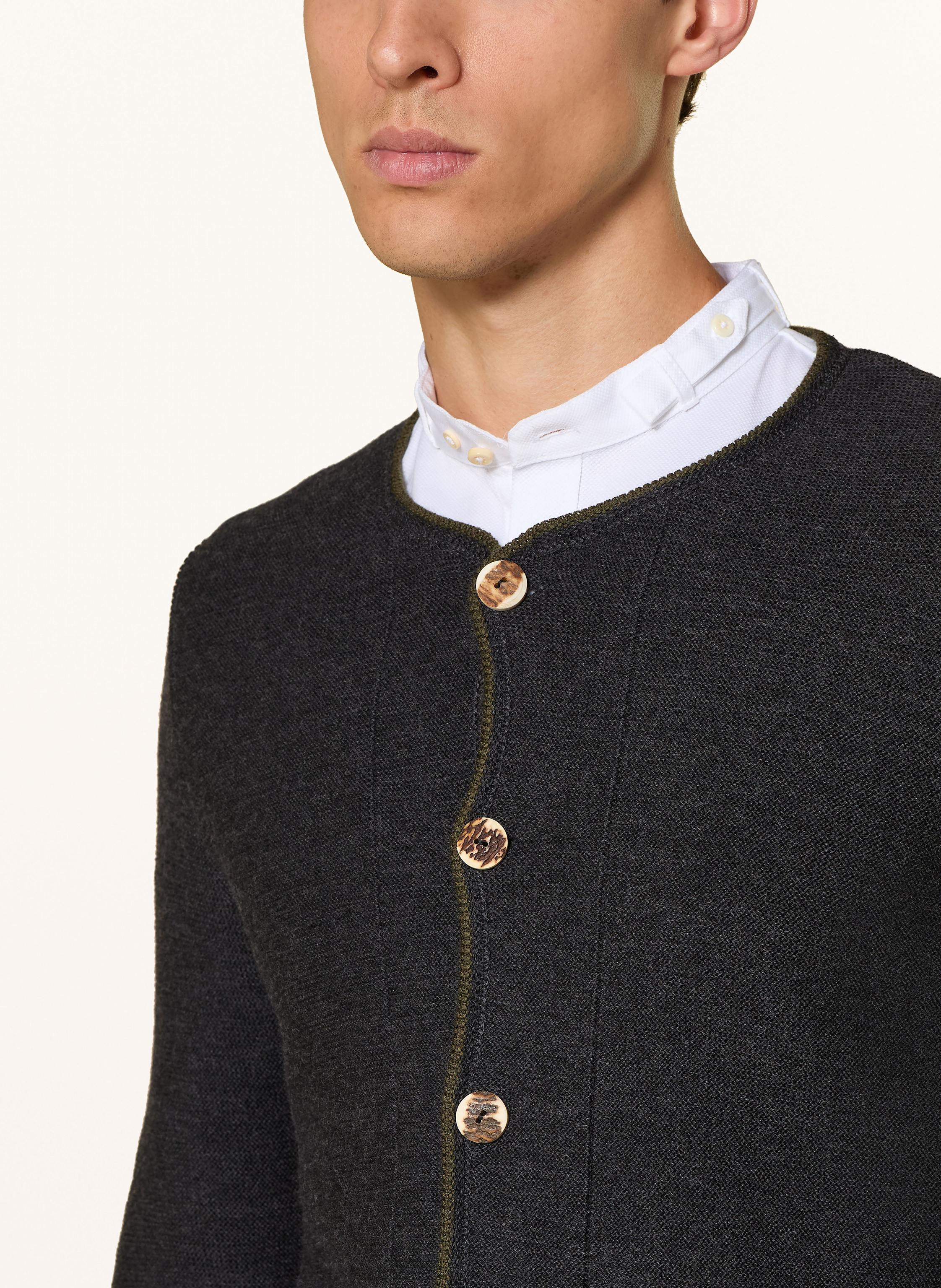 Thumbnail - Grasegger Strickjanker Aus Merinowolle grau