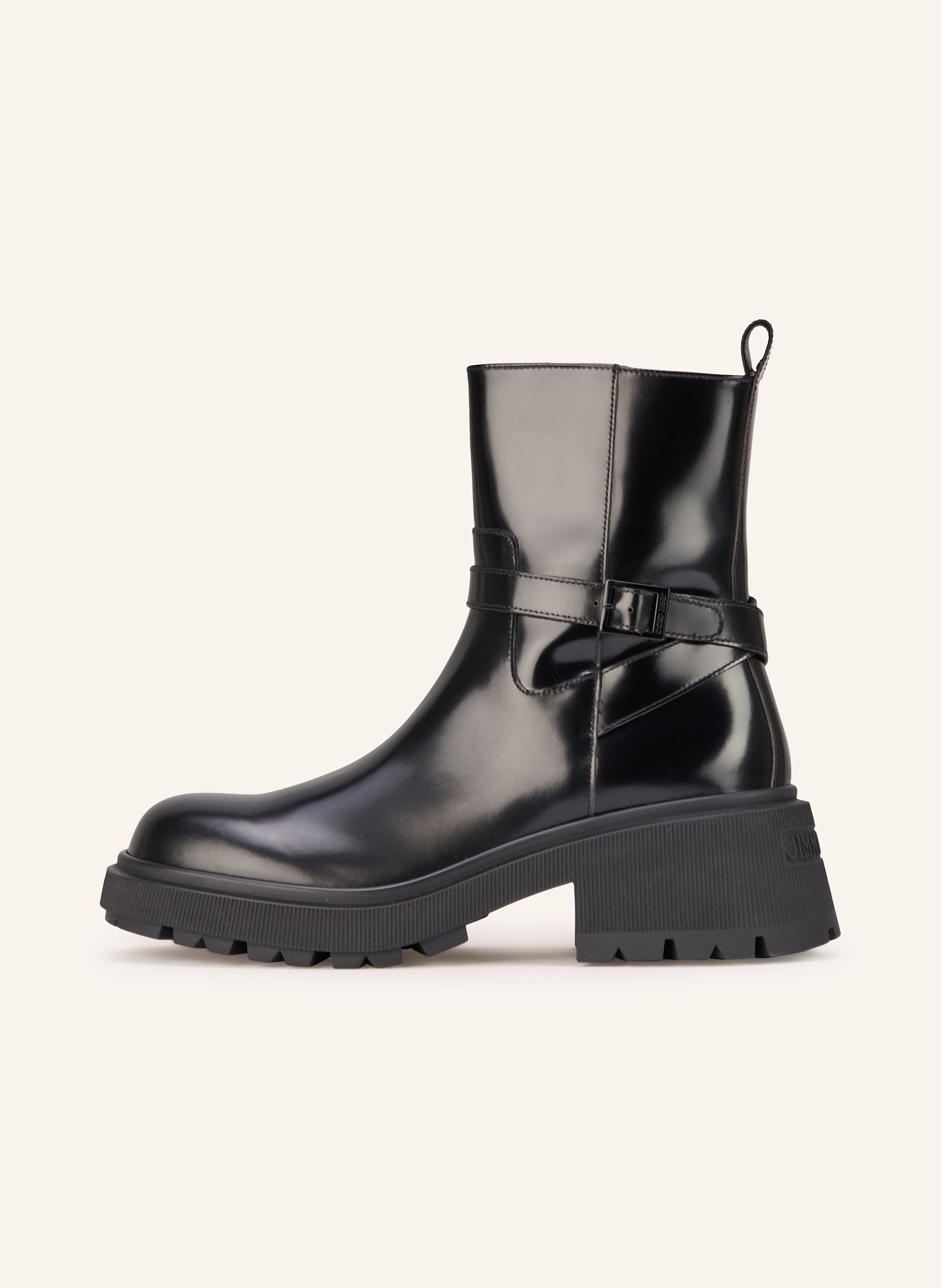 Thumbnail - Jimmy Choo Biker Boots Conny Flat schwarz