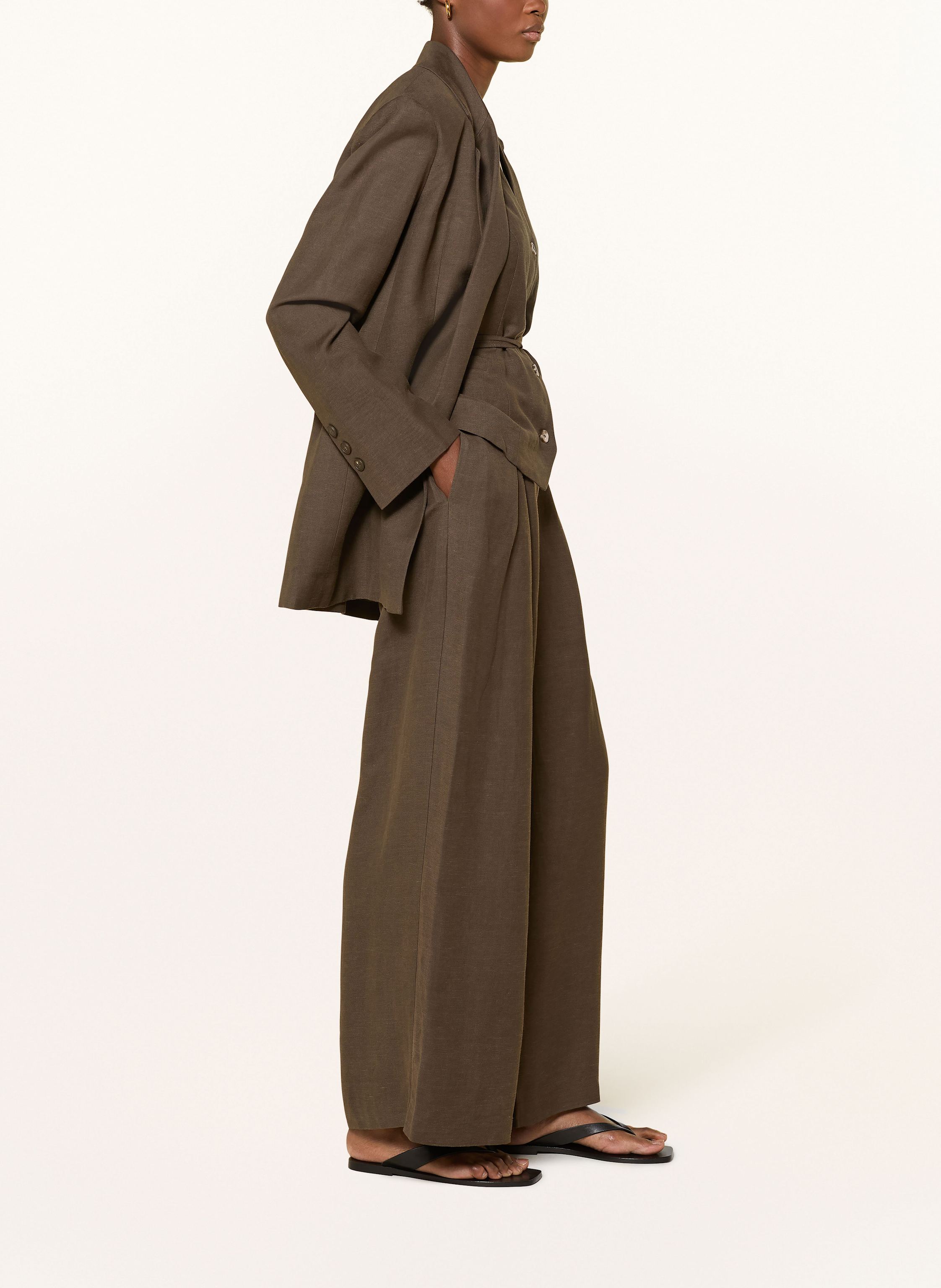 Thumbnail - Faithfull The Brand Marlenehose Astrid braun