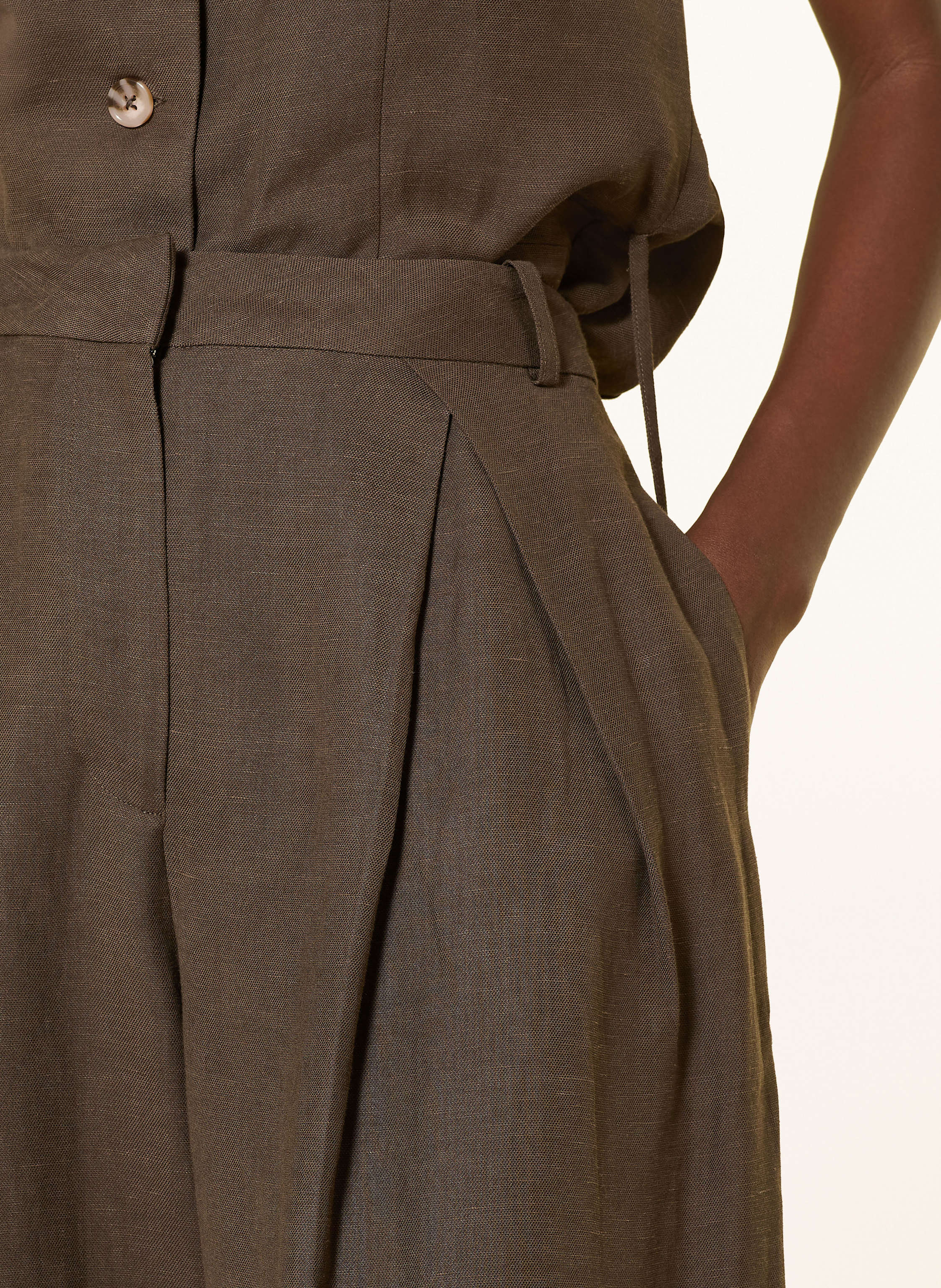 Thumbnail - Faithfull The Brand Marlenehose Astrid braun