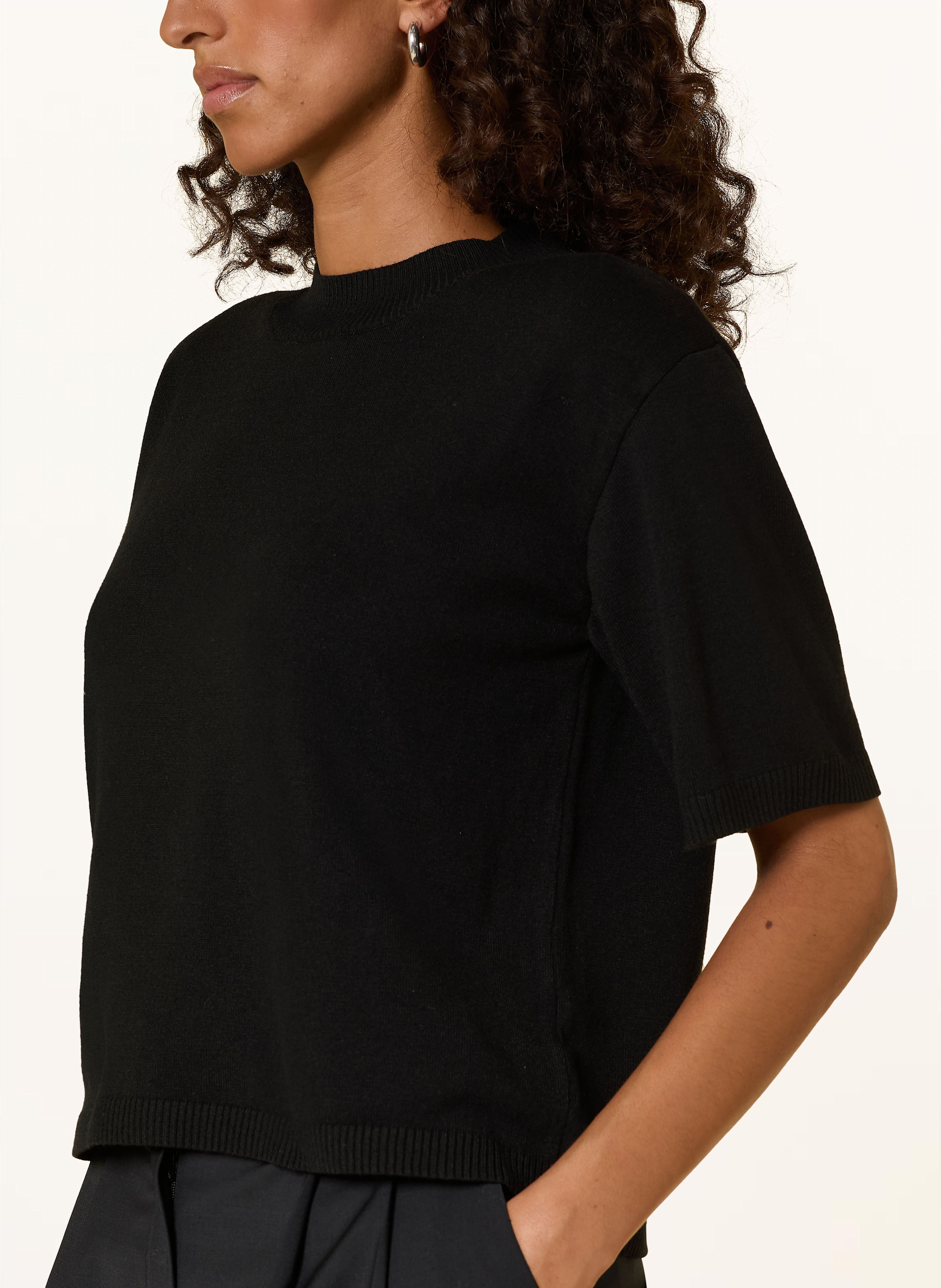 Thumbnail - More & More Strickshirt schwarz