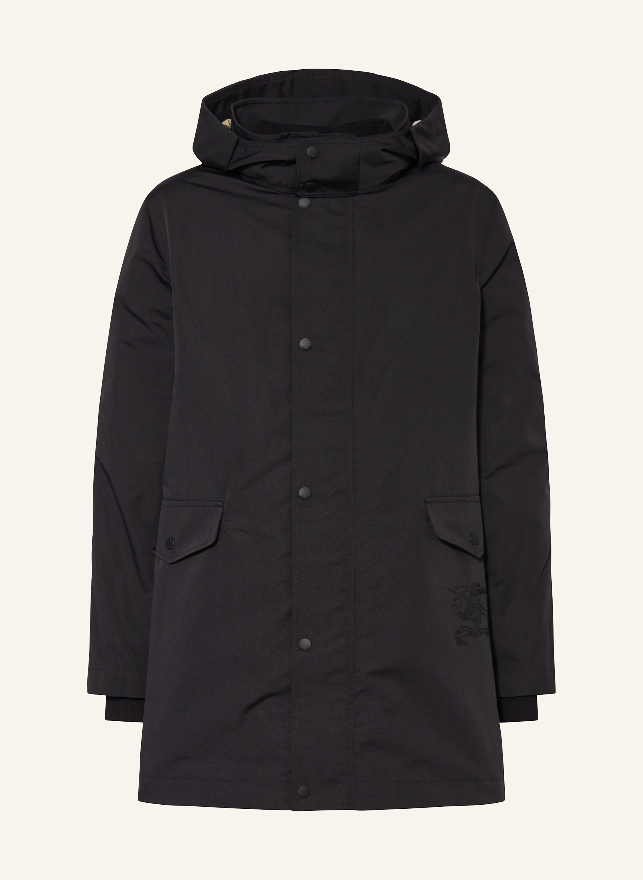 BURBERRY 2-in-1-Daunenjacke in schwarz