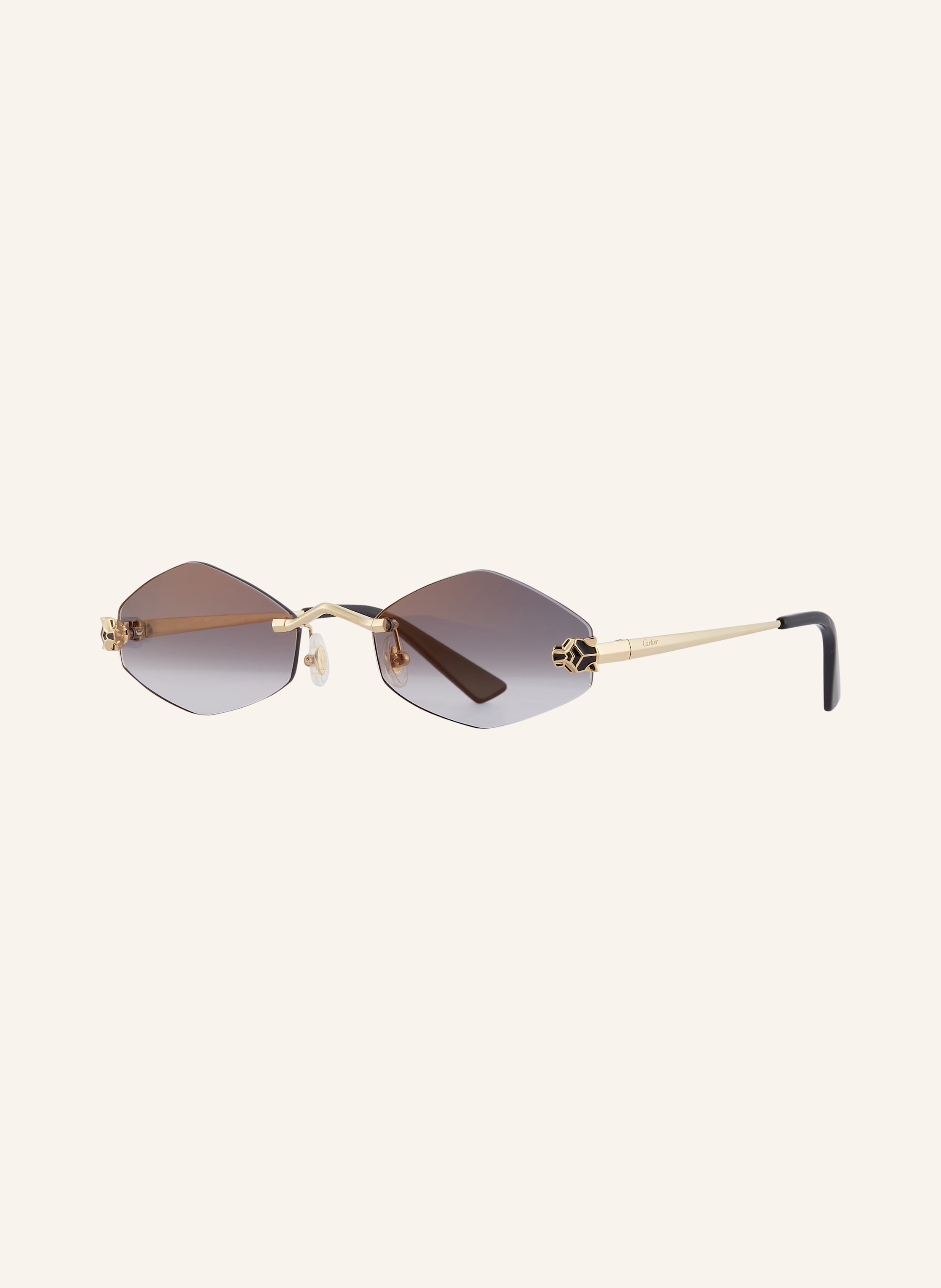 Cartier Cartier Sonnenbrille 6L001693 gold in 2300L155 - GOLD/ BRAUN