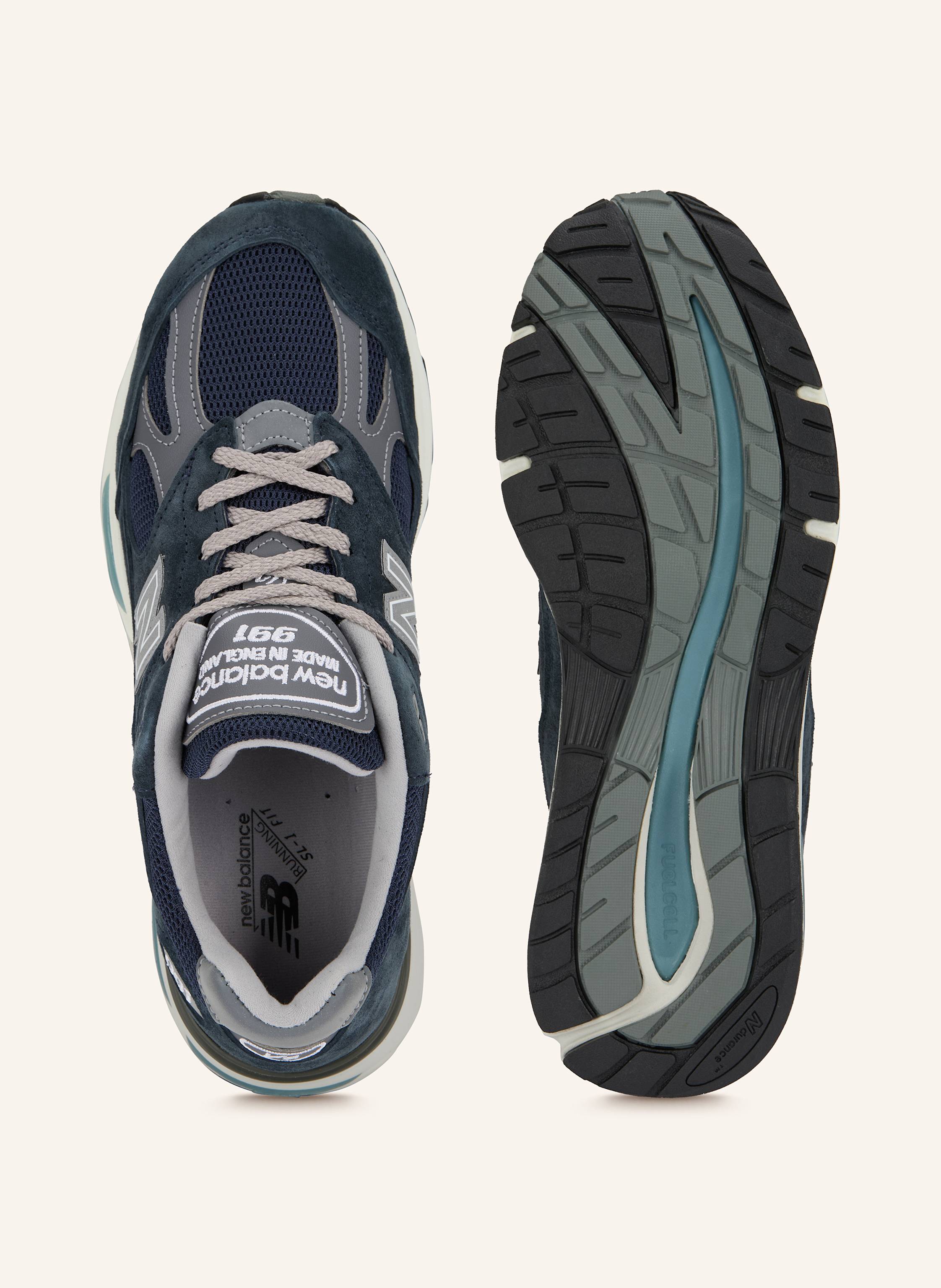 Thumbnail - New Balance Sneaker Made In Uk 991V2 blau