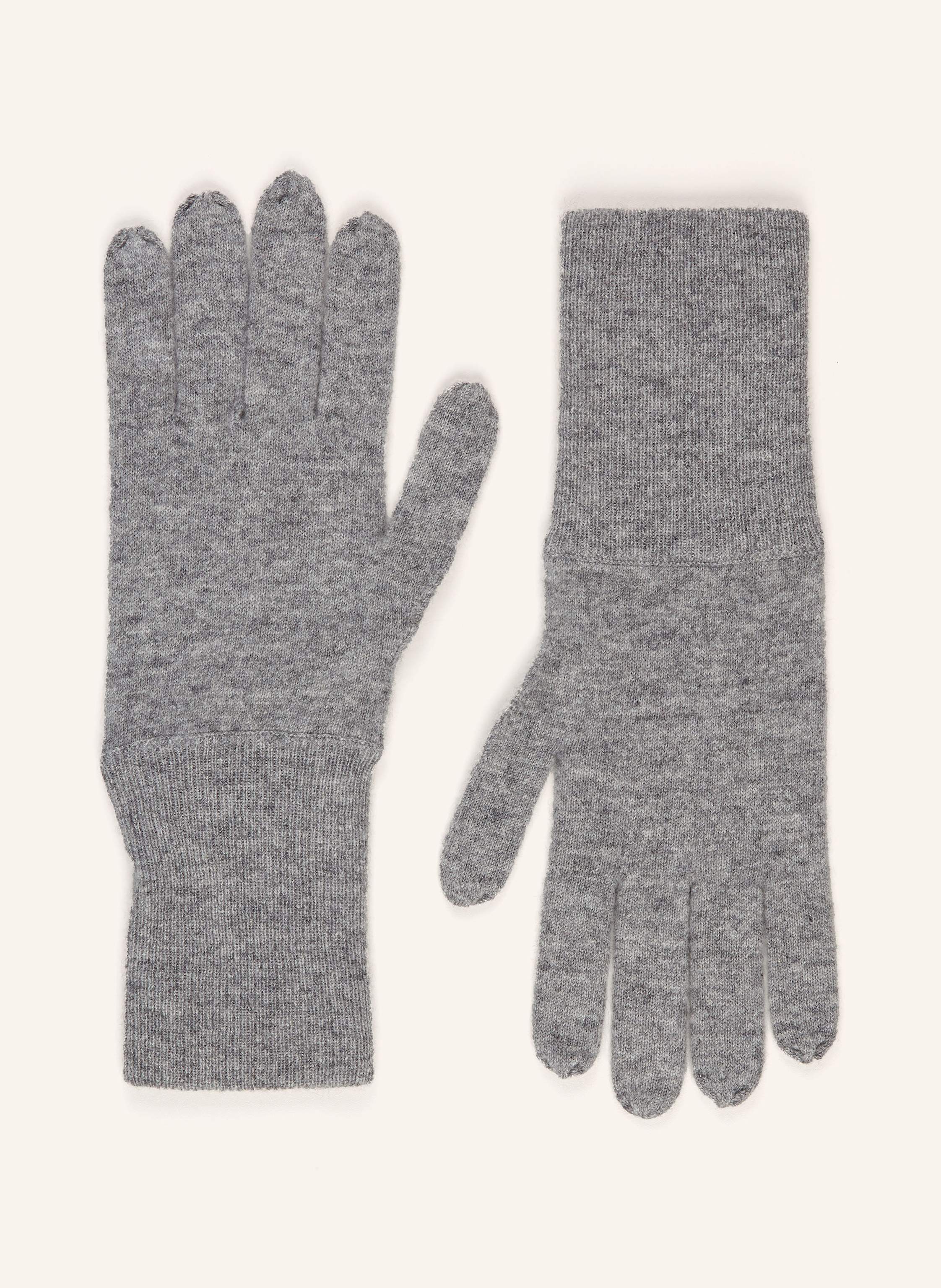 Thumbnail - Allude Set: Schal, Mütze Und Handschuhe grau