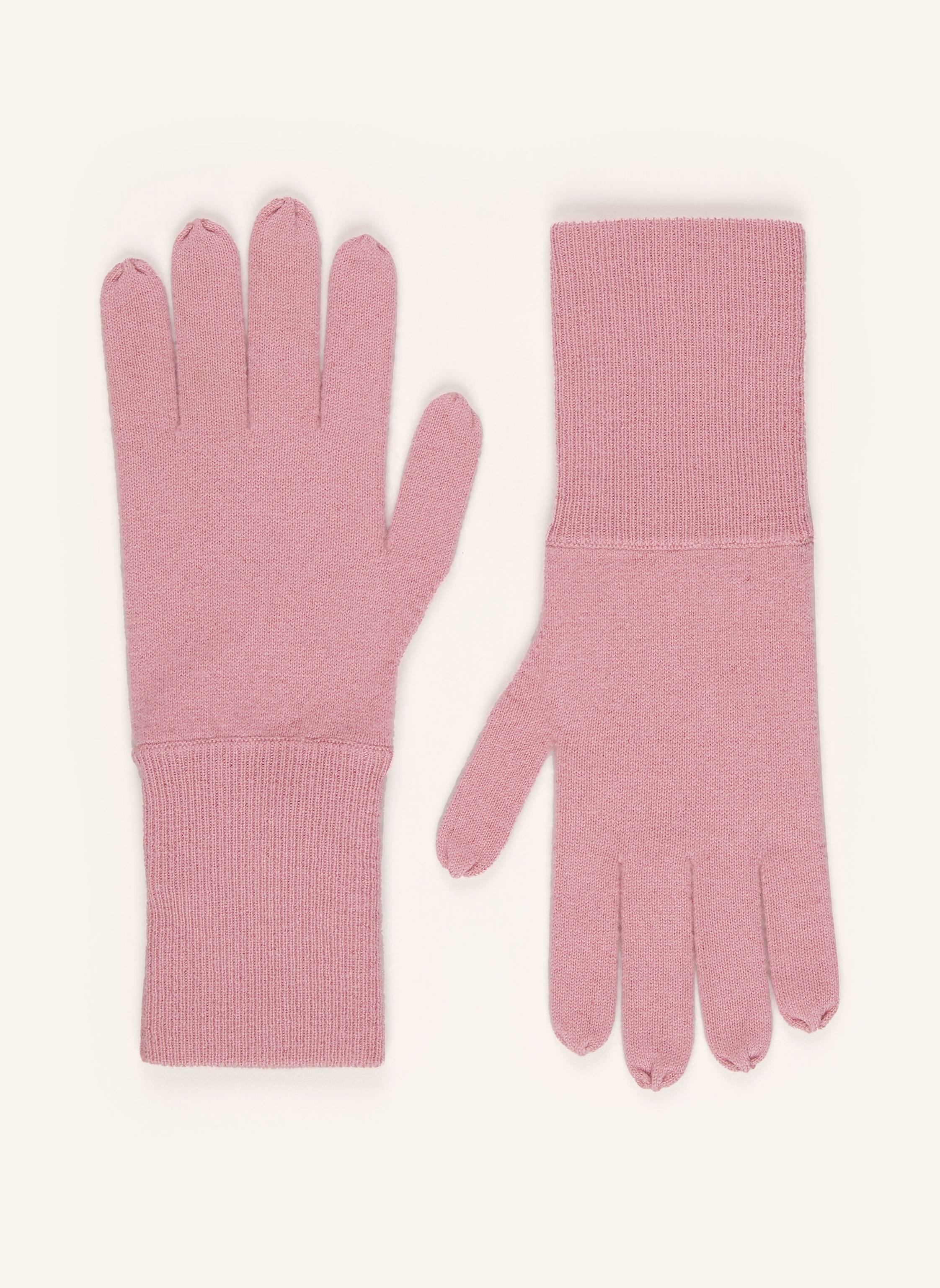 Thumbnail - Allude Set: Schal, Mütze Und Handschuhe rosa