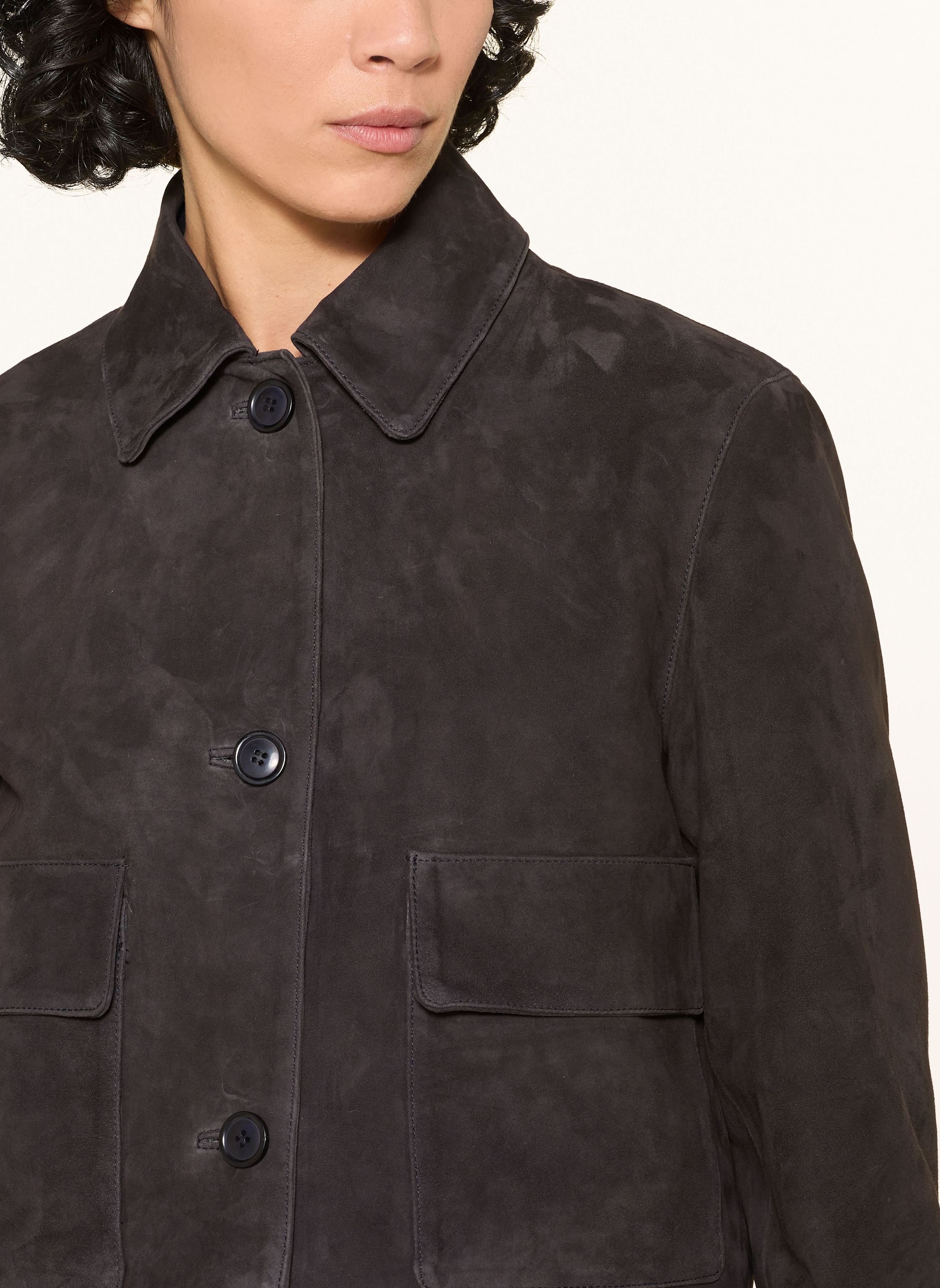 Thumbnail - Studio Ar Lederjacke Marley schwarz