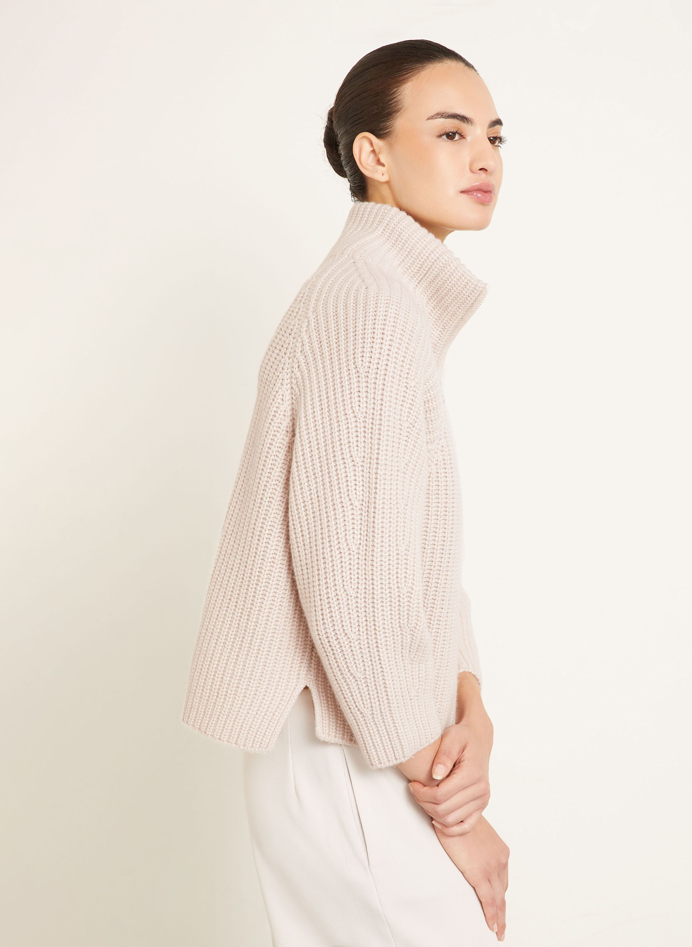 Thumbnail - Iris Von Arnim Strickjacke Fallou Aus Cashmere beige