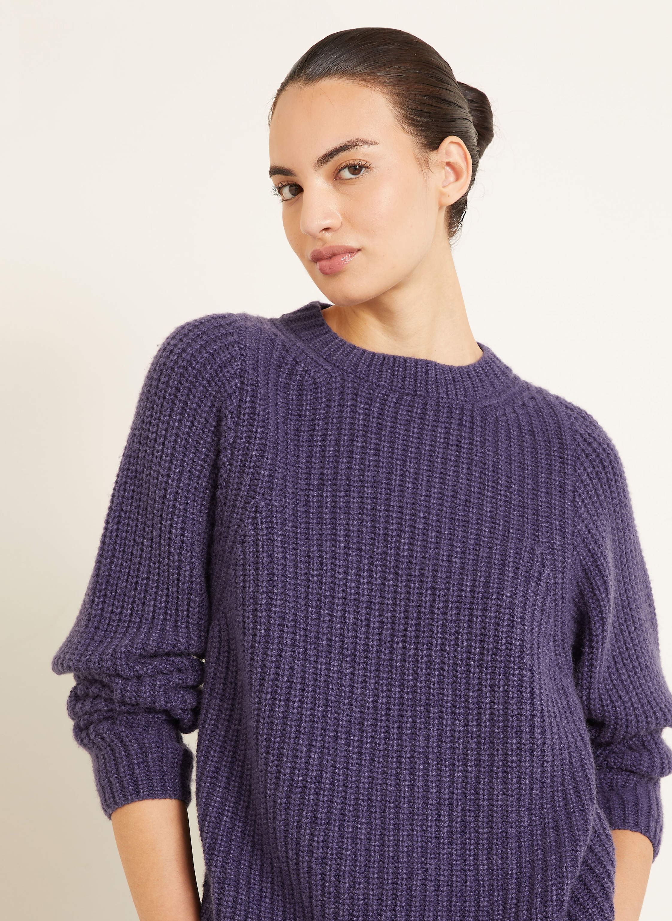 Thumbnail - Iris Von Arnim Cashmere-Pullover Adele lila