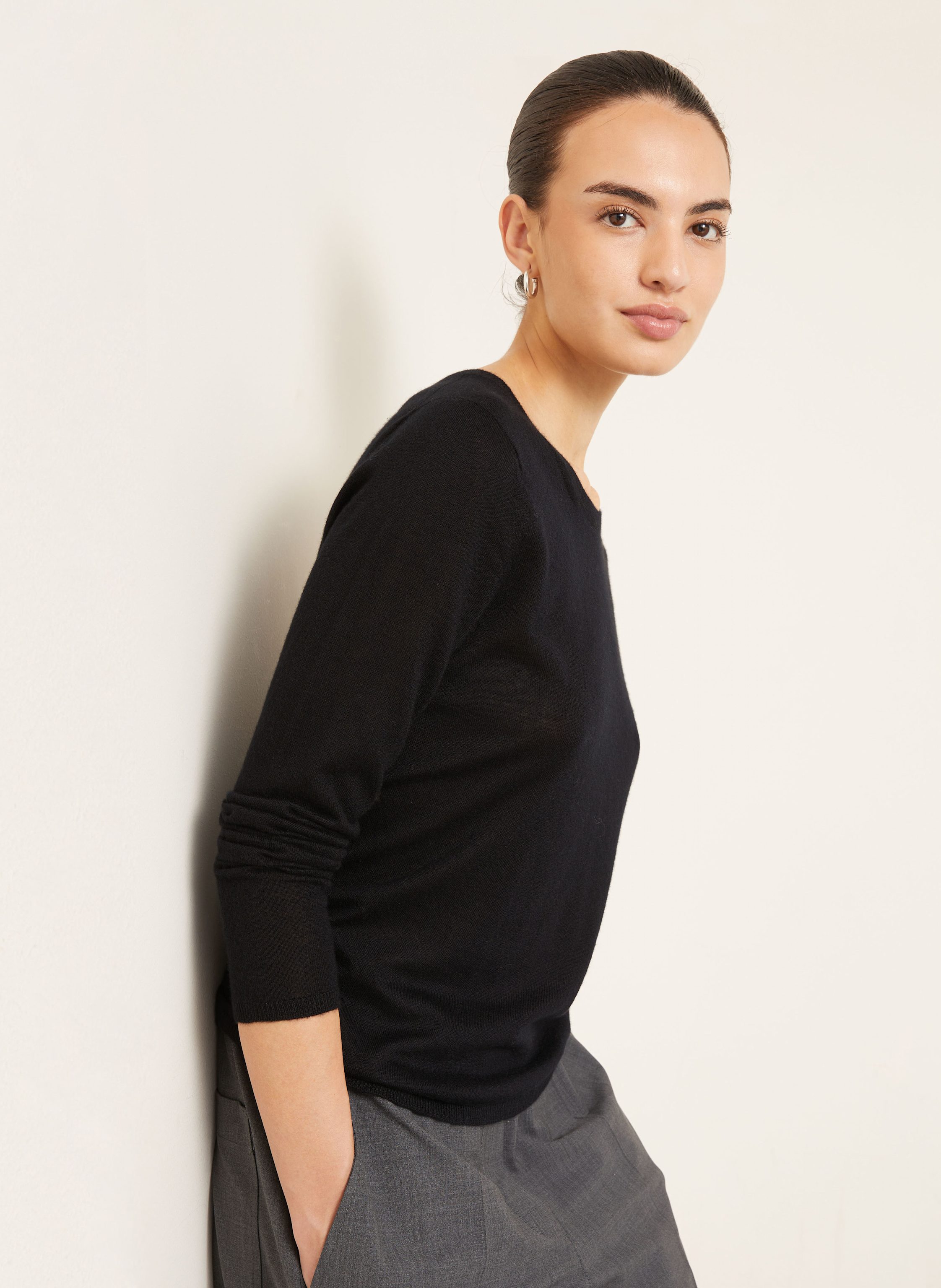 Thumbnail - Iris Von Arnim Pullover Laureen Aus Cashmere schwarz