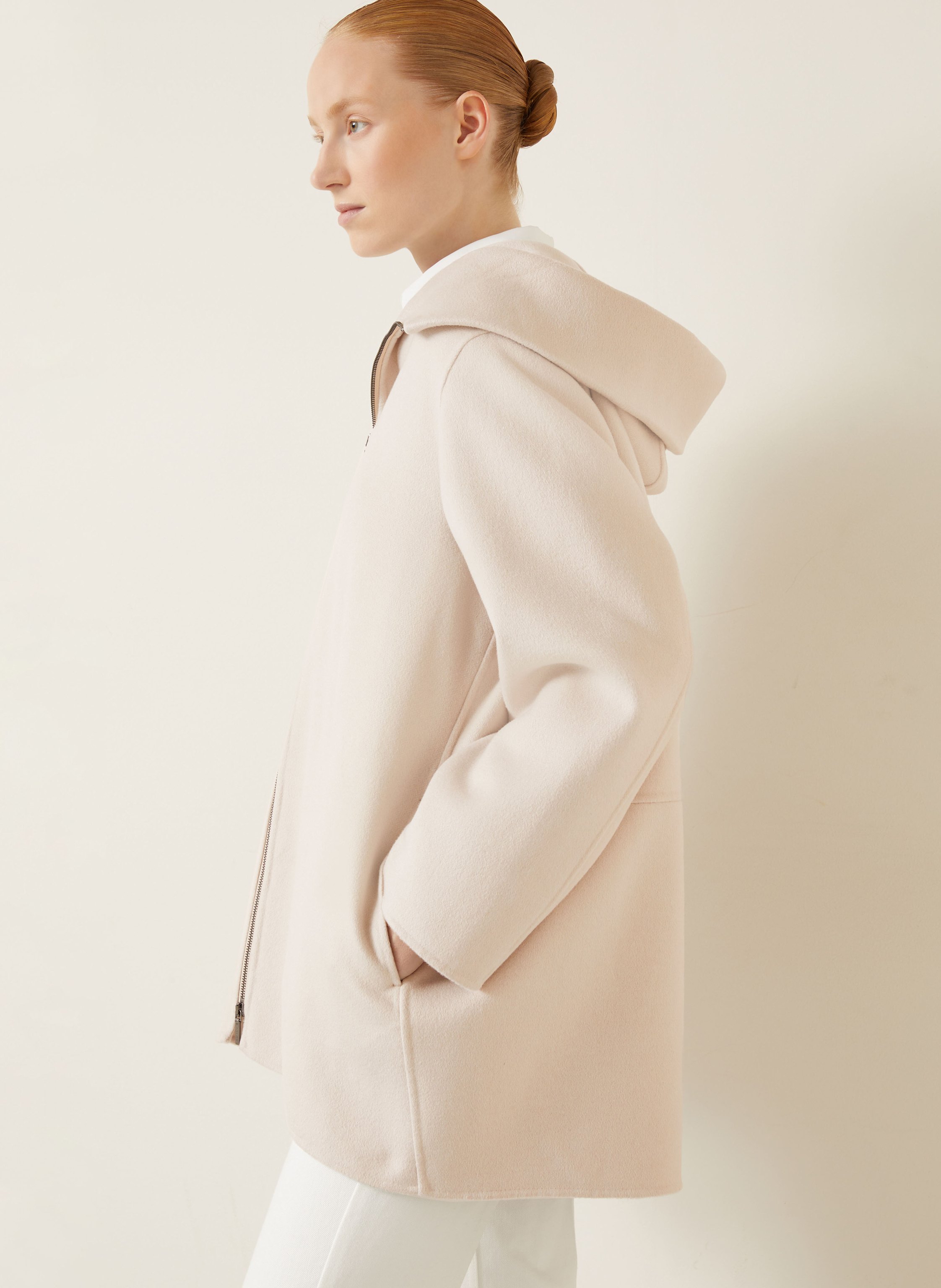 Thumbnail - Iris Von Arnim Mantel Dance Mit Cashmere beige