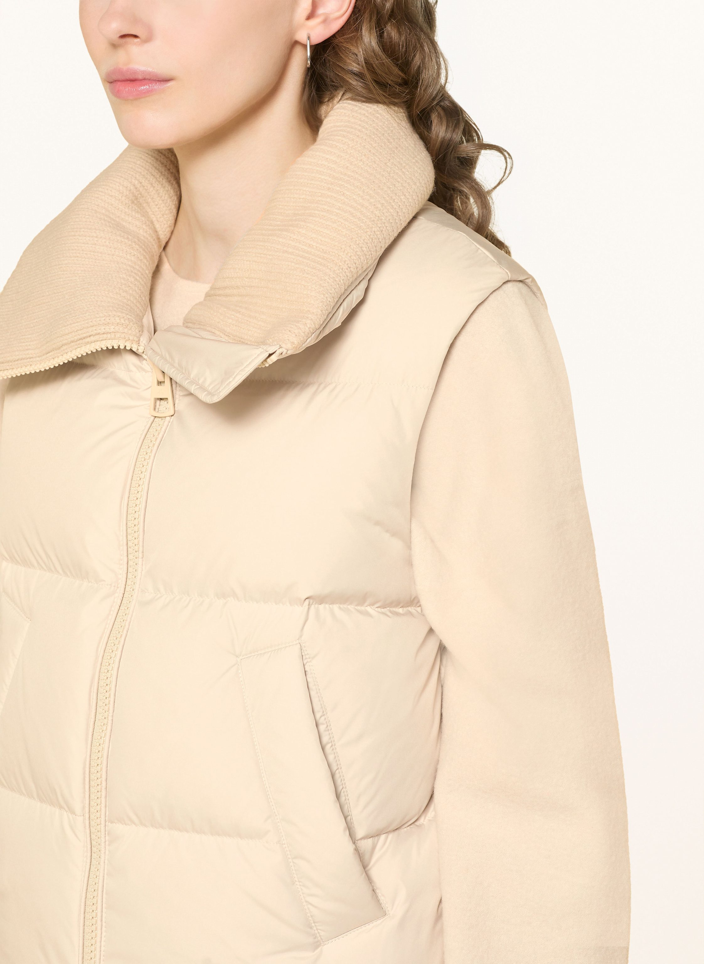 Thumbnail - Marc O'polo Daunenweste beige