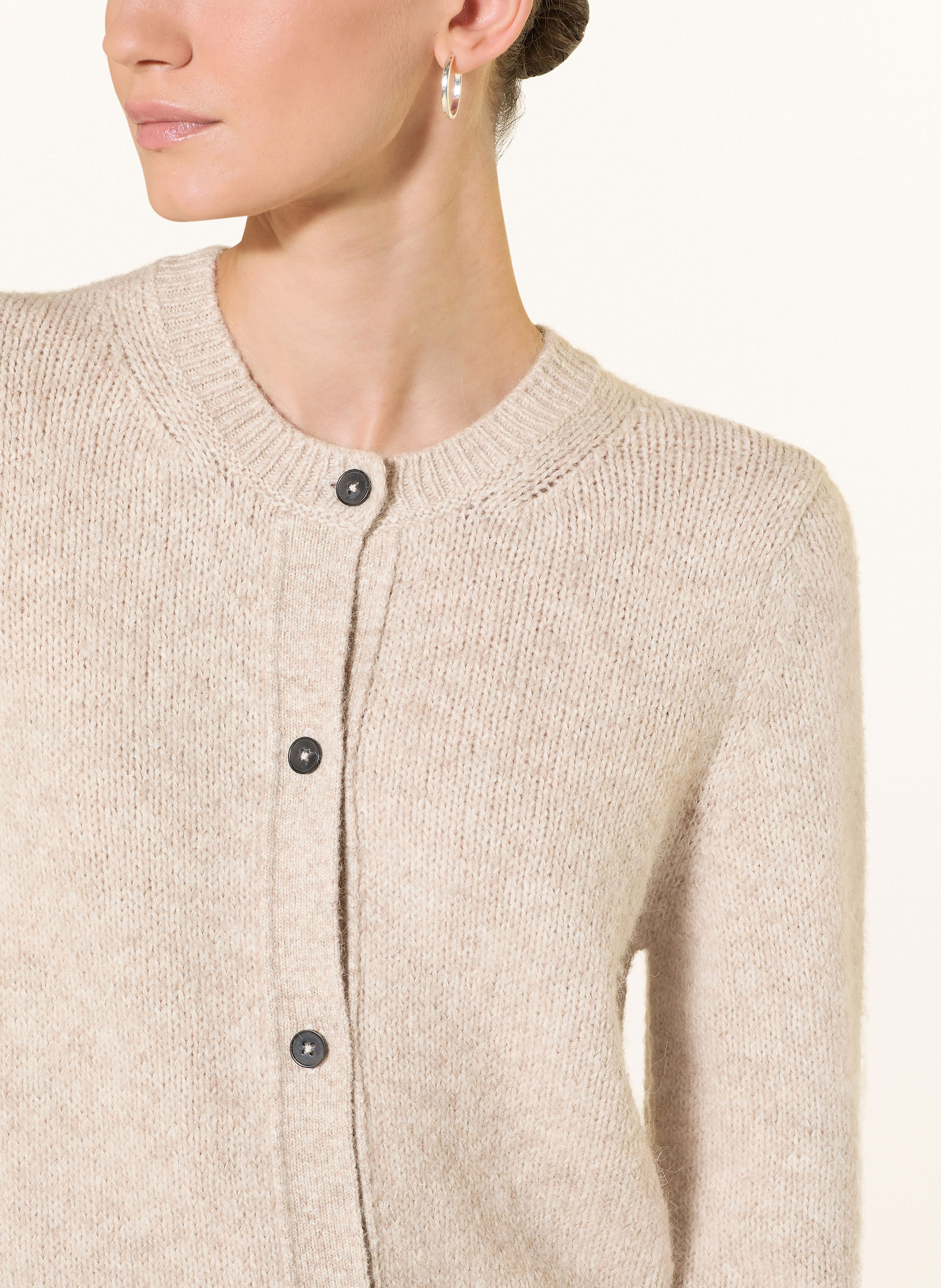 Thumbnail - Marc O'polo Strickjacke beige