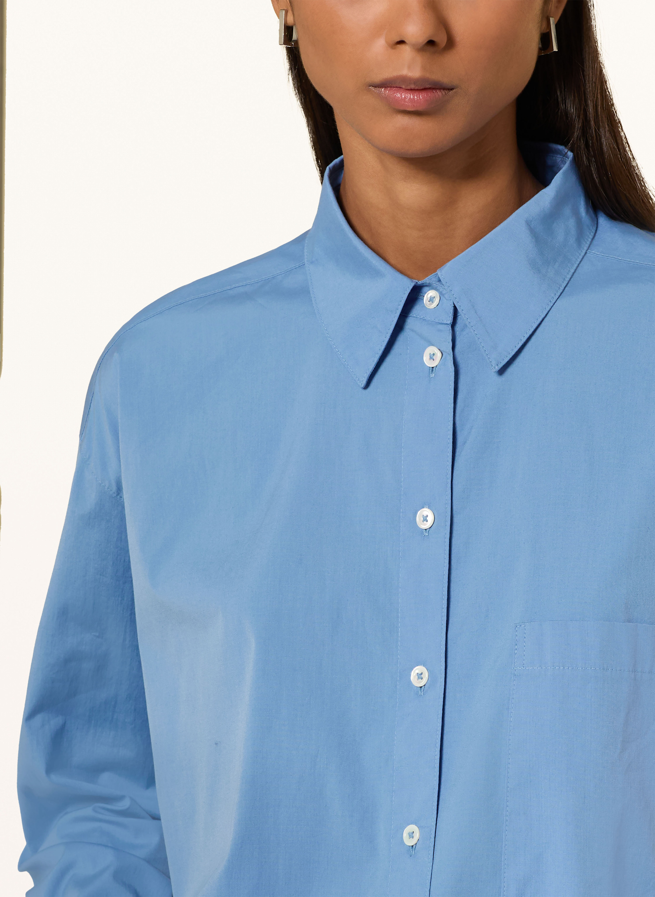 Thumbnail - Marc O'polo Hemdbluse blau