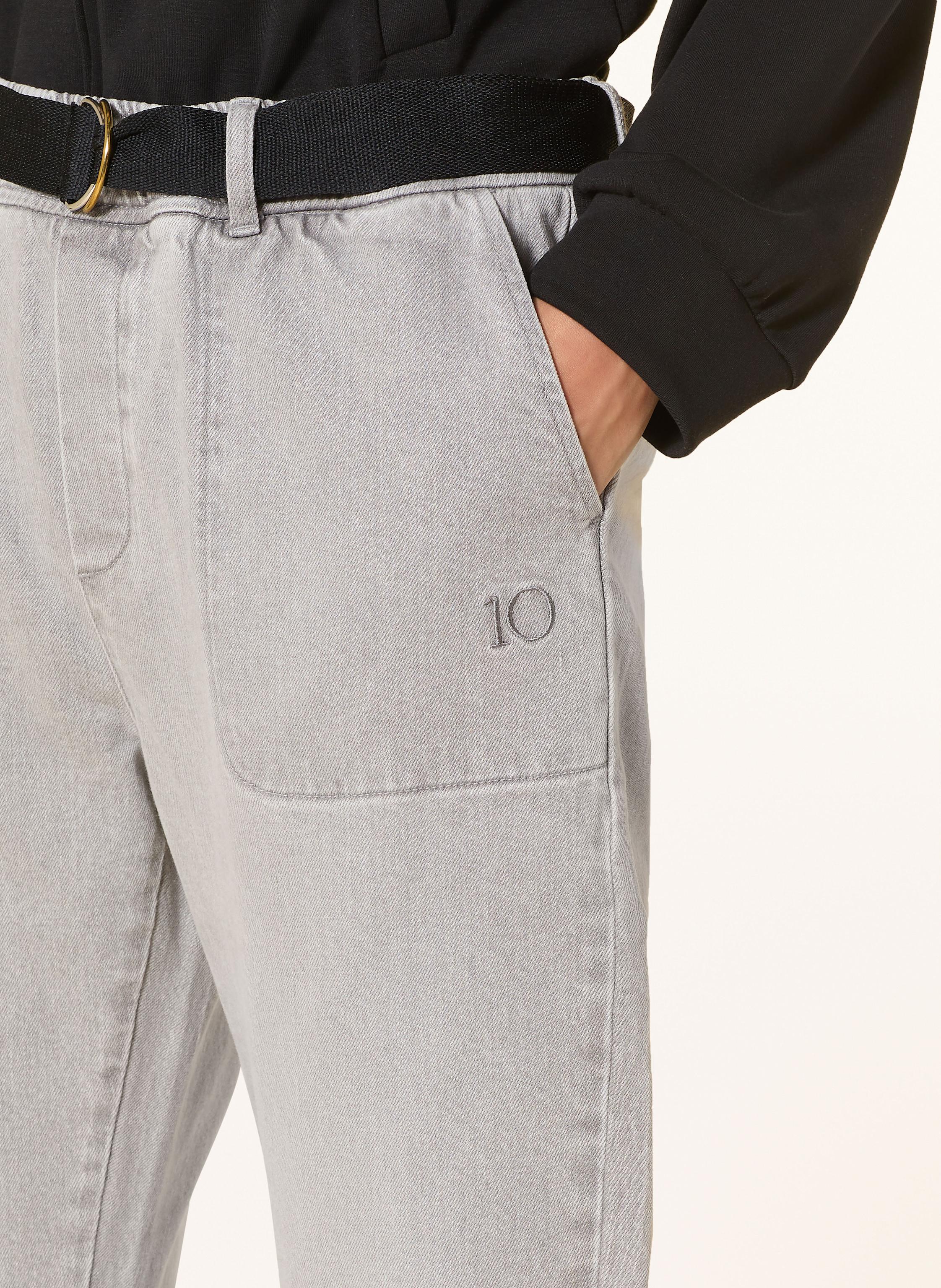 Thumbnail - 10days Cropped-Jeans grau