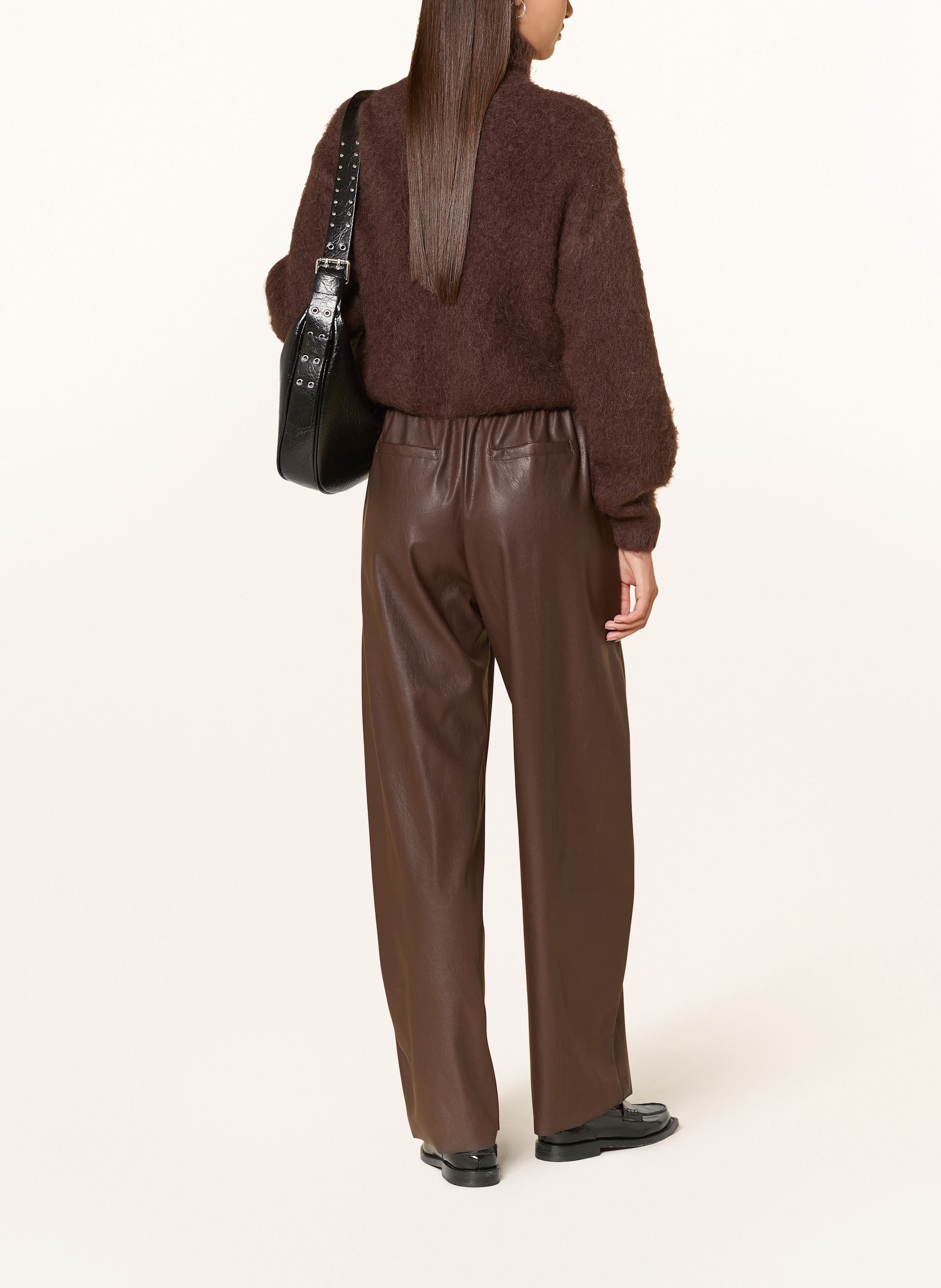 Thumbnail - 10days Hose In Lederoptik rot